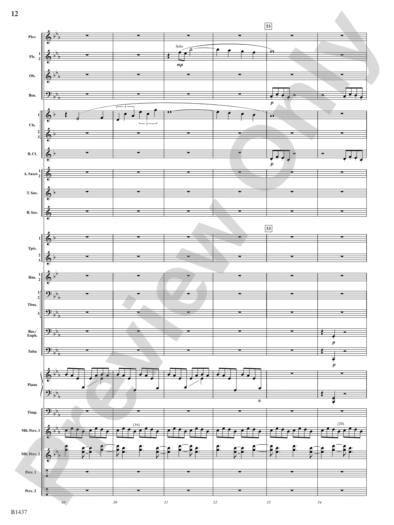 Elements (Petite Symphony): Concert Band Conductor Score & Parts