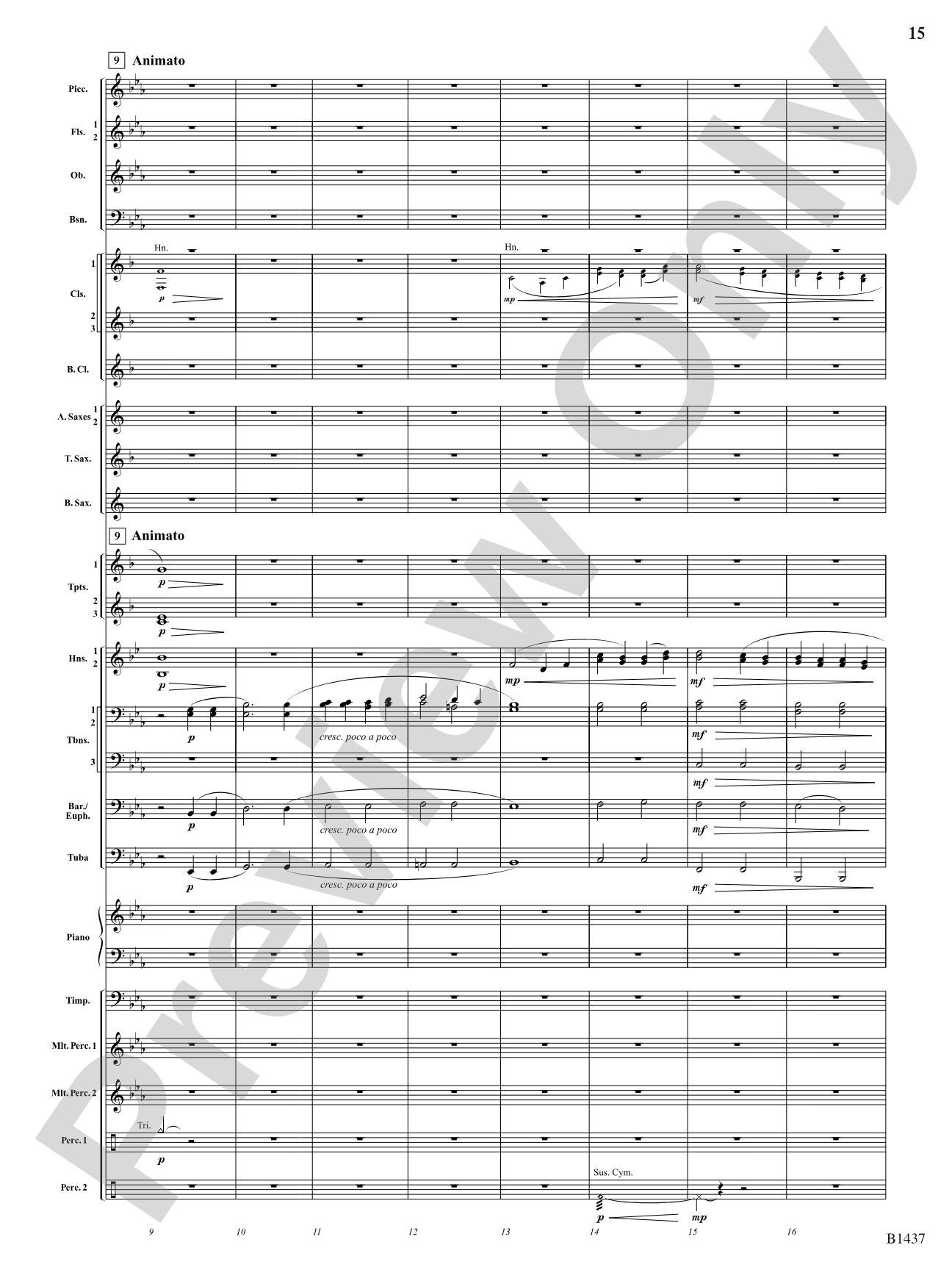Elements (Petite Symphony): Concert Band Conductor Score & Parts
