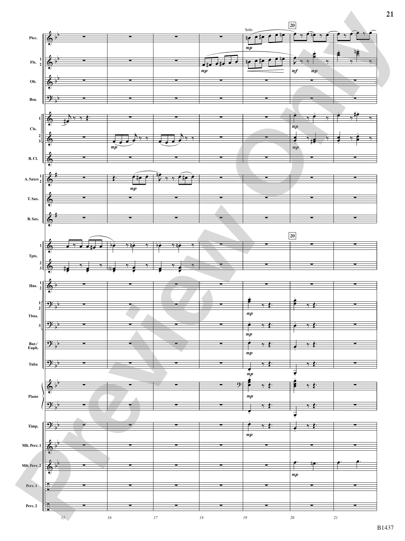 Elements (Petite Symphony): Concert Band Conductor Score & Parts