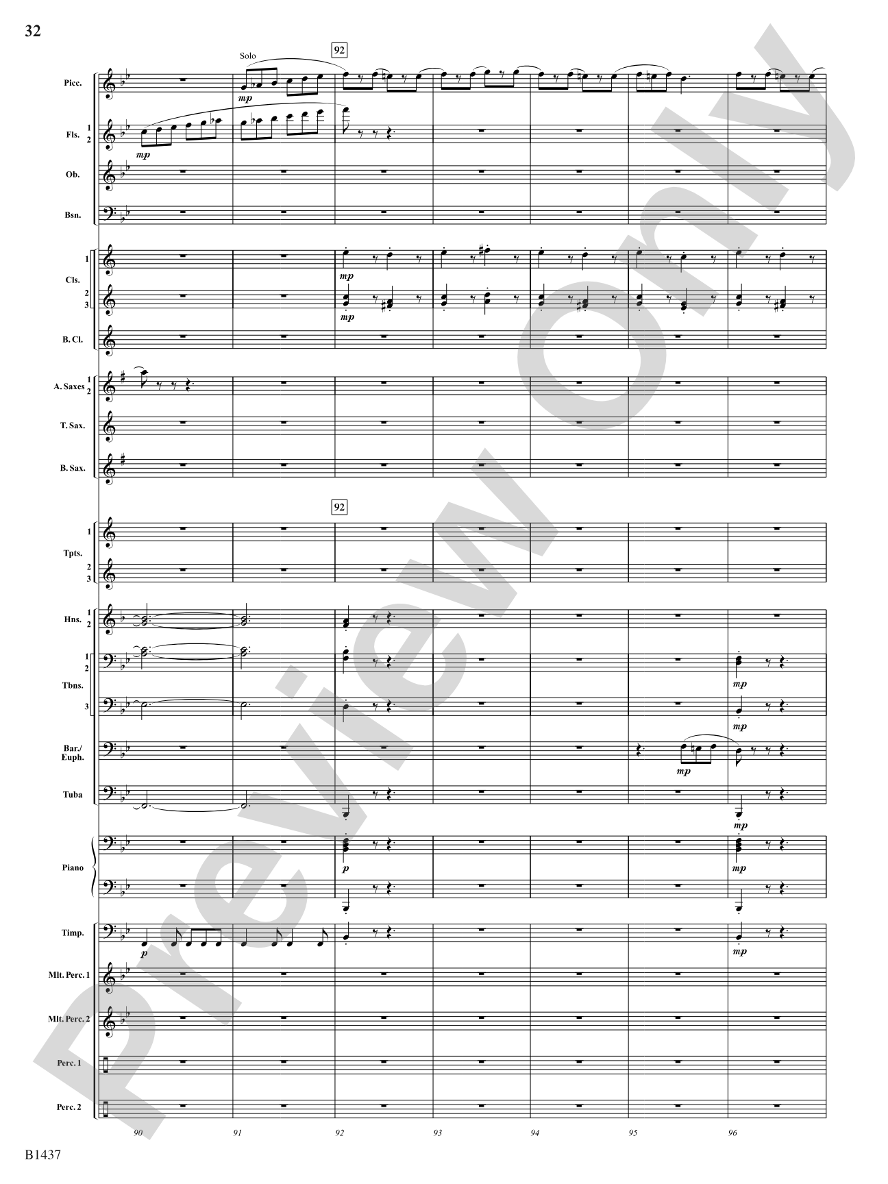 Elements (Petite Symphony): Concert Band Conductor Score & Parts