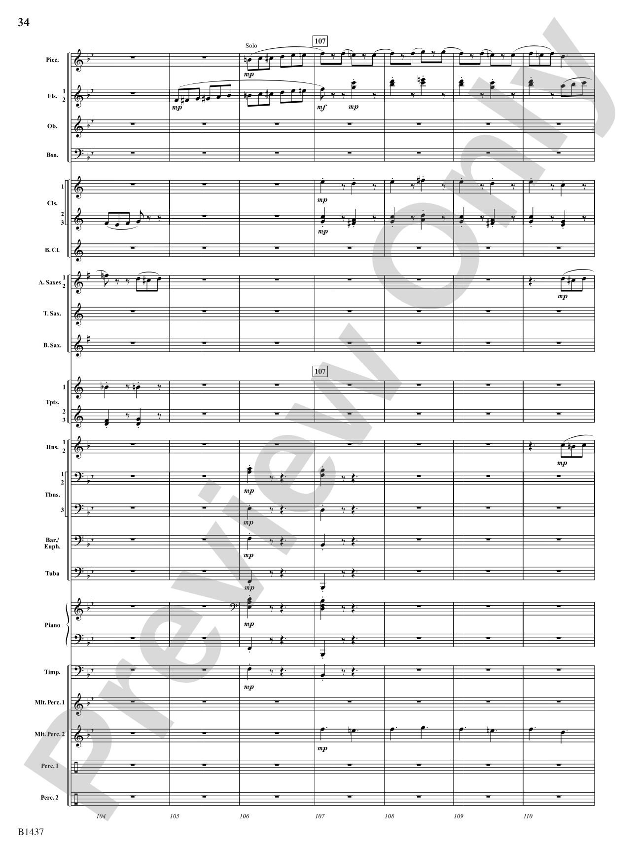 Elements (Petite Symphony): Concert Band Conductor Score & Parts