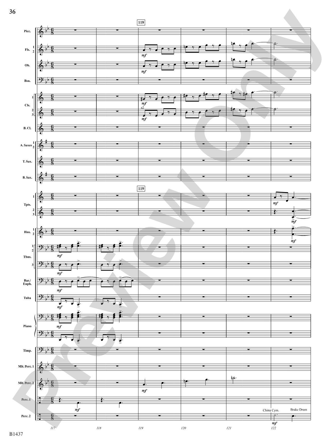Elements (Petite Symphony): Concert Band Conductor Score & Parts