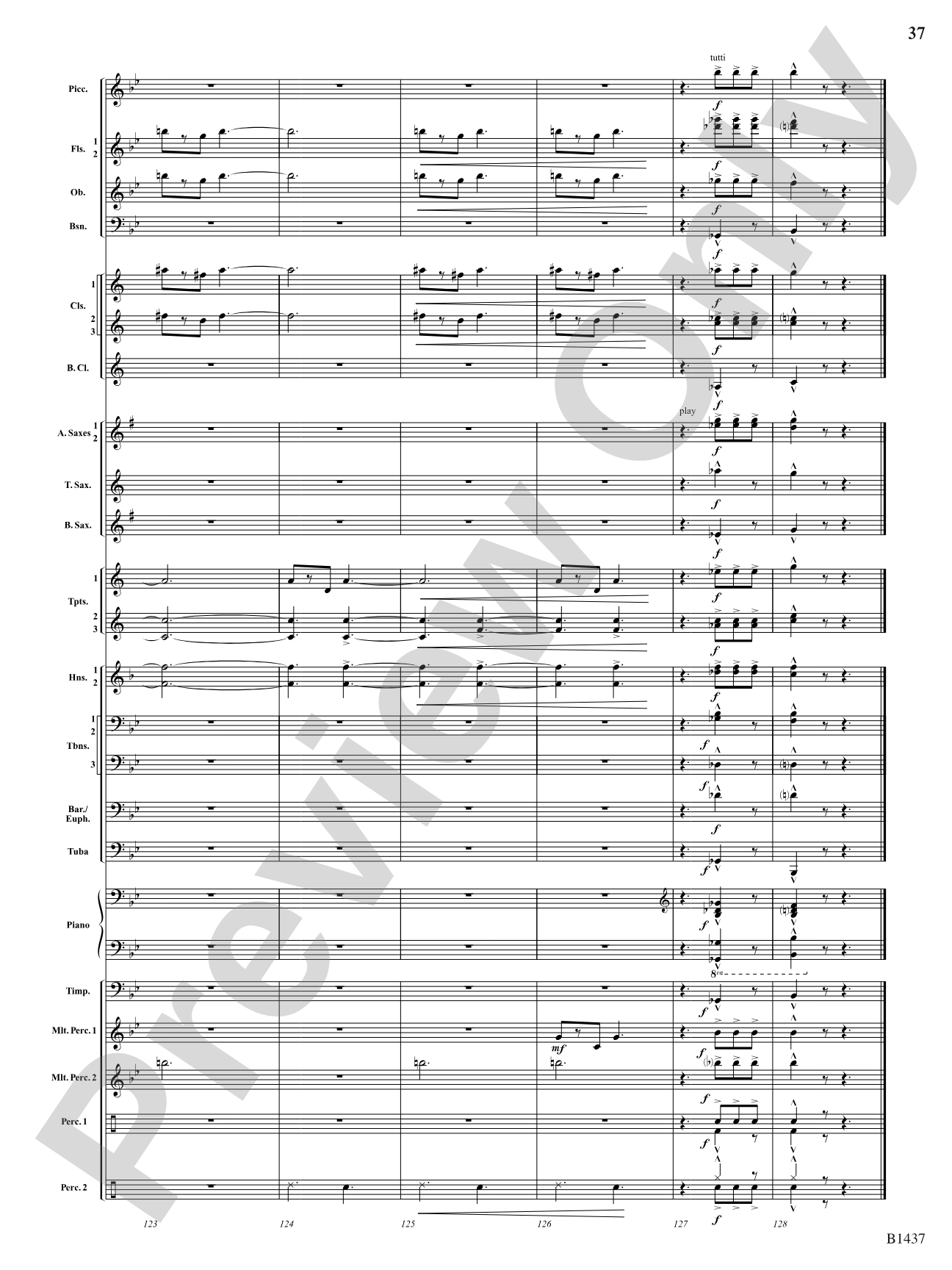 Elements (Petite Symphony): Concert Band Conductor Score & Parts
