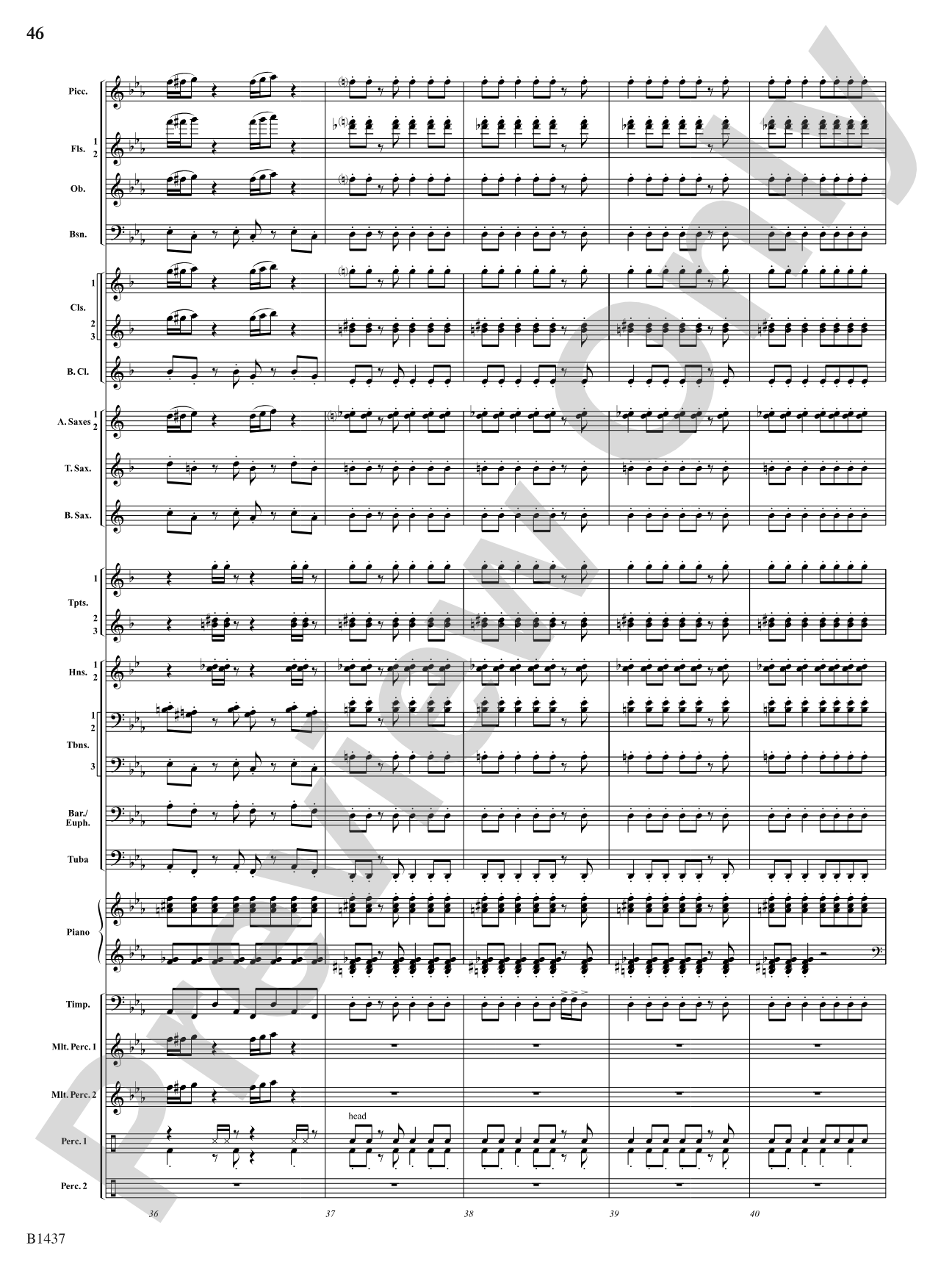 Elements (Petite Symphony): Concert Band Conductor Score & Parts