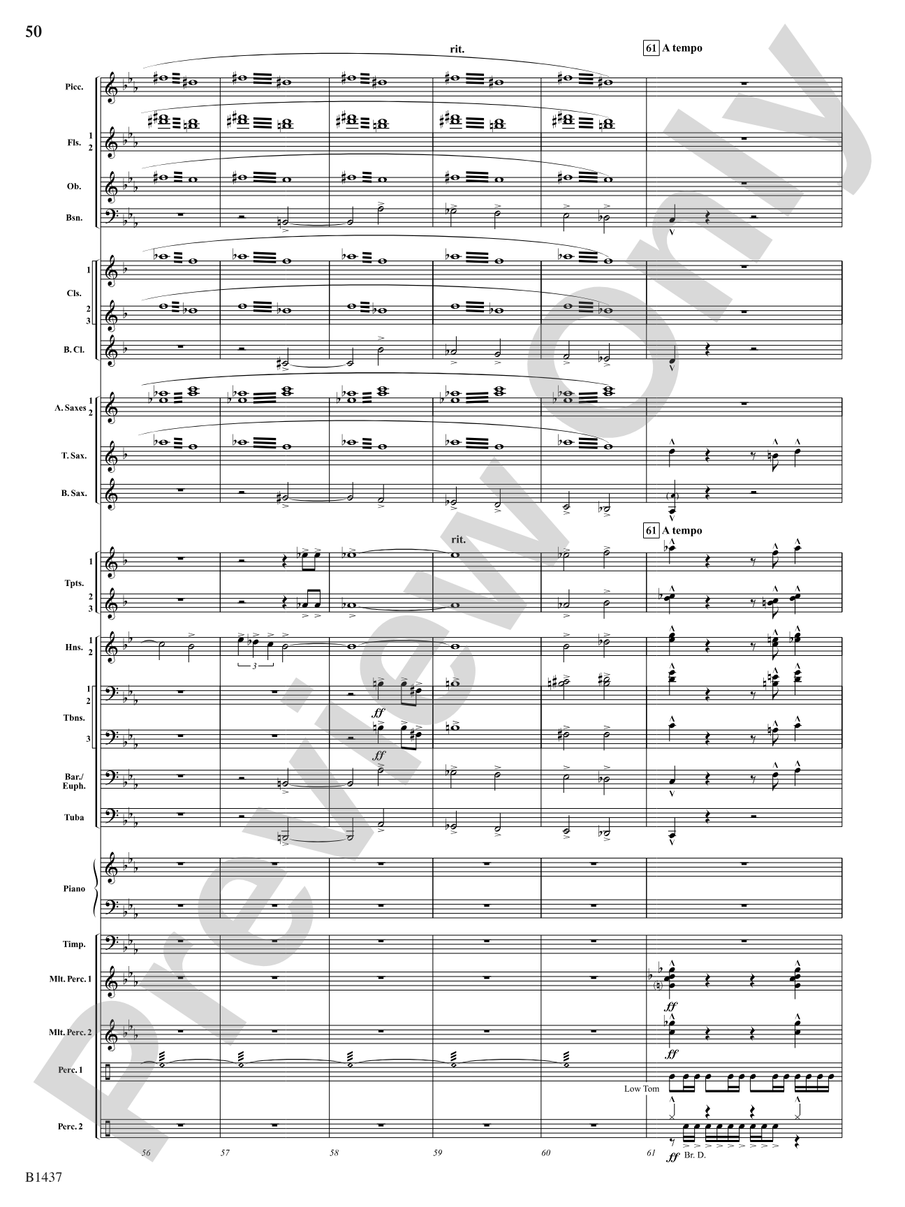 Elements (Petite Symphony): Concert Band Conductor Score & Parts