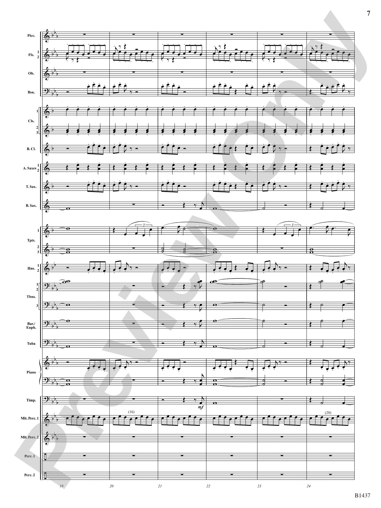 Elements (Petite Symphony): Concert Band Conductor Score & Parts