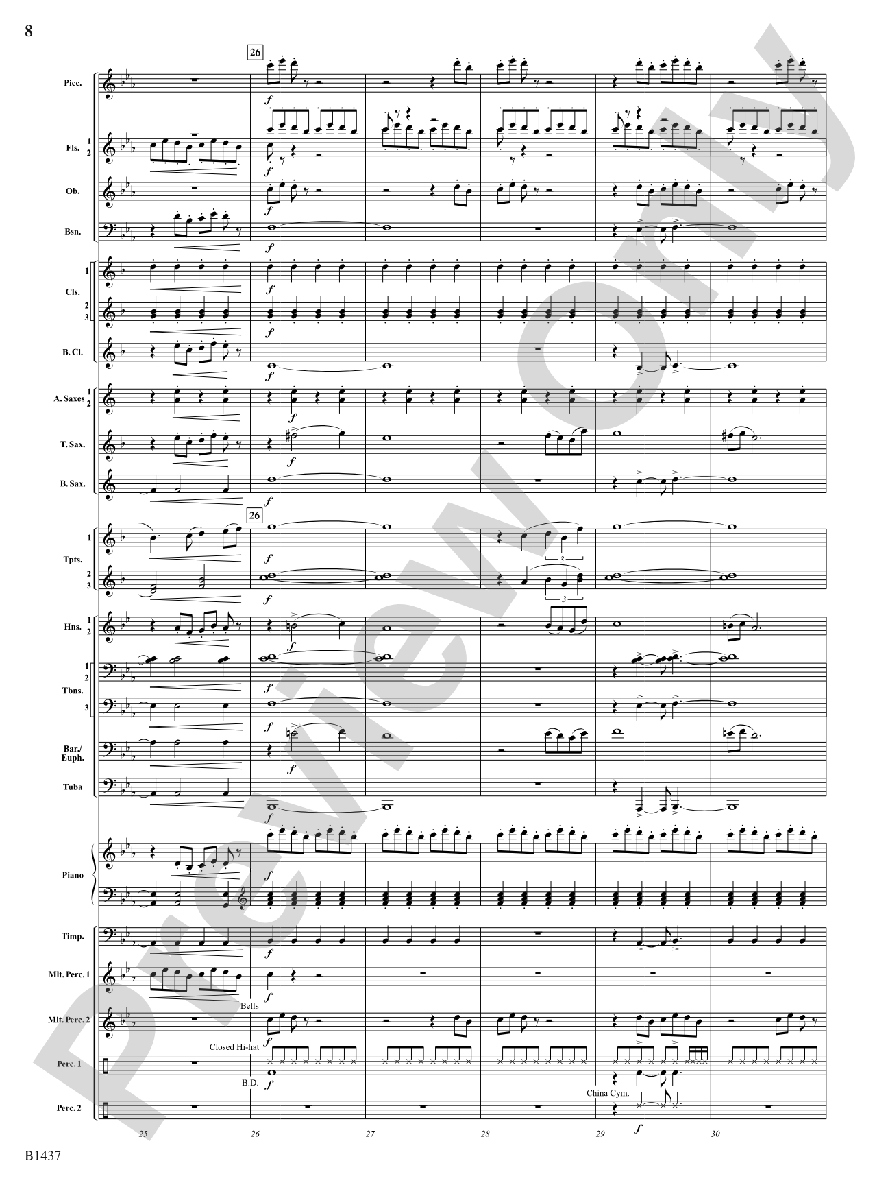 Elements (Petite Symphony): Concert Band Conductor Score & Parts