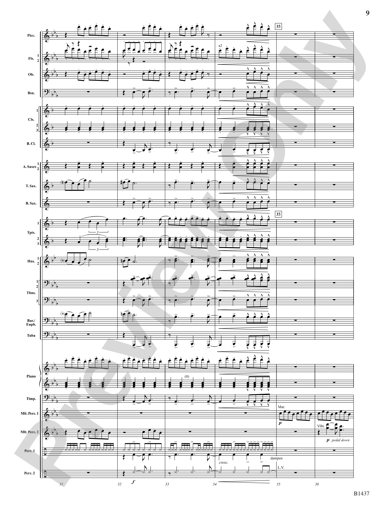 Elements (Petite Symphony): Concert Band Conductor Score & Parts
