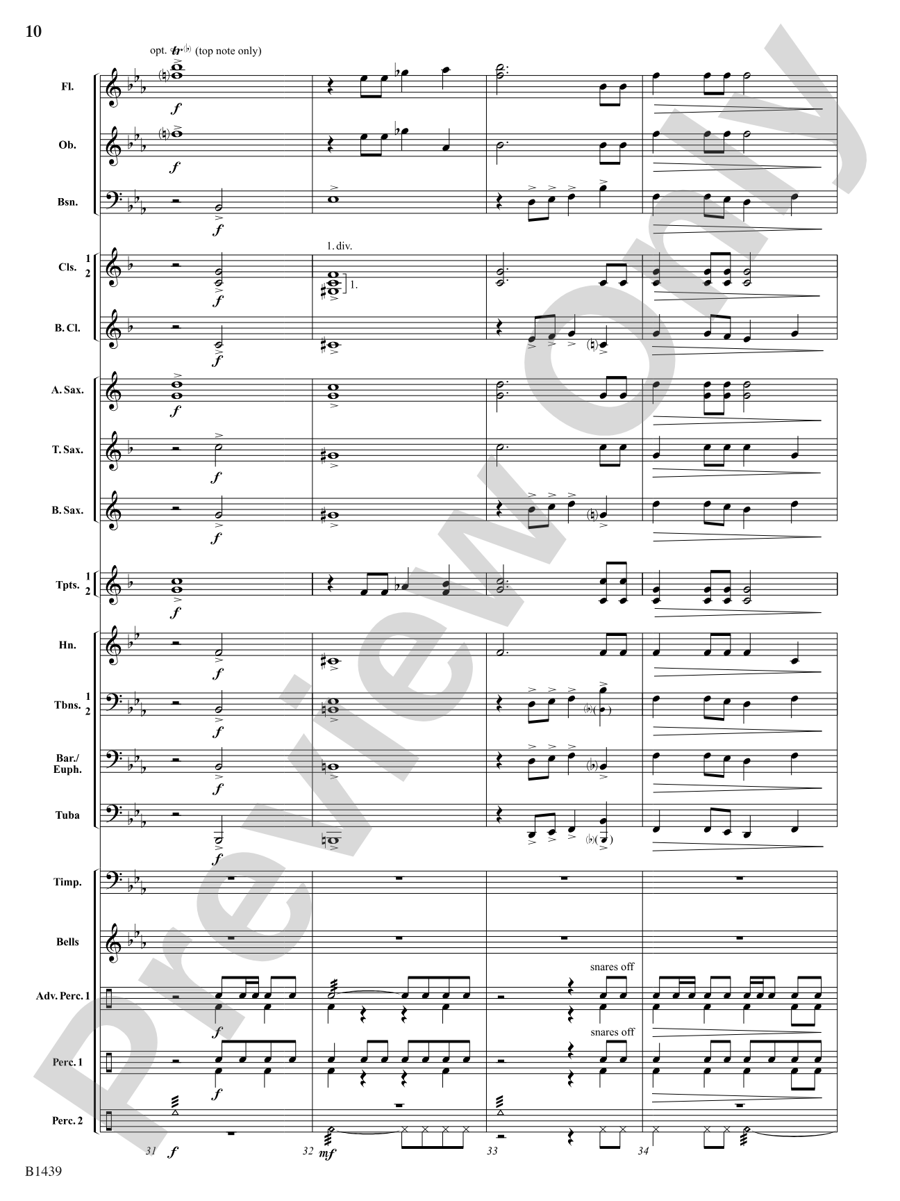 Egyptique: Concert Band Conductor Score & Parts