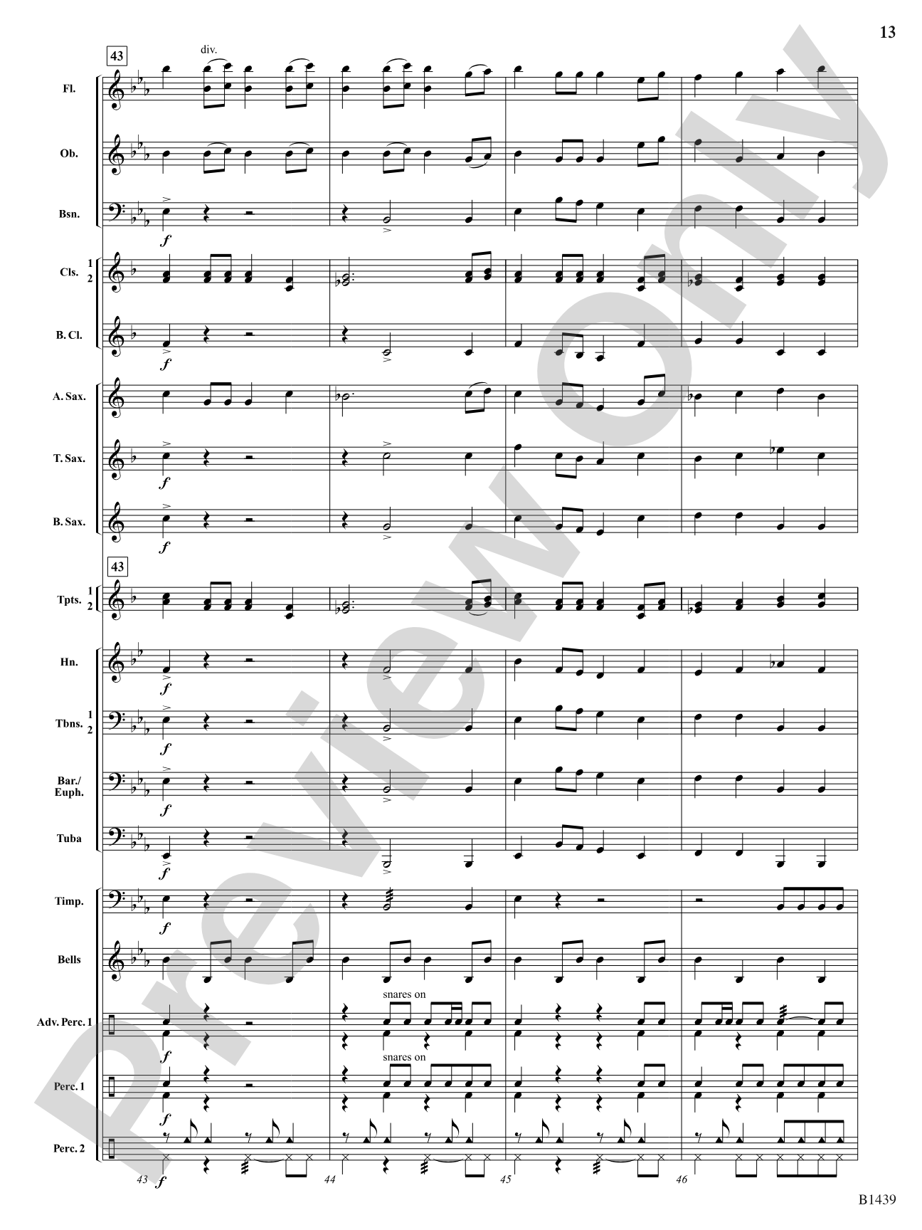 Egyptique: Concert Band Conductor Score & Parts