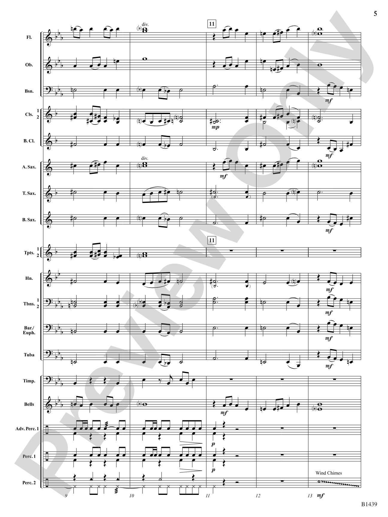 Egyptique: Concert Band Conductor Score & Parts