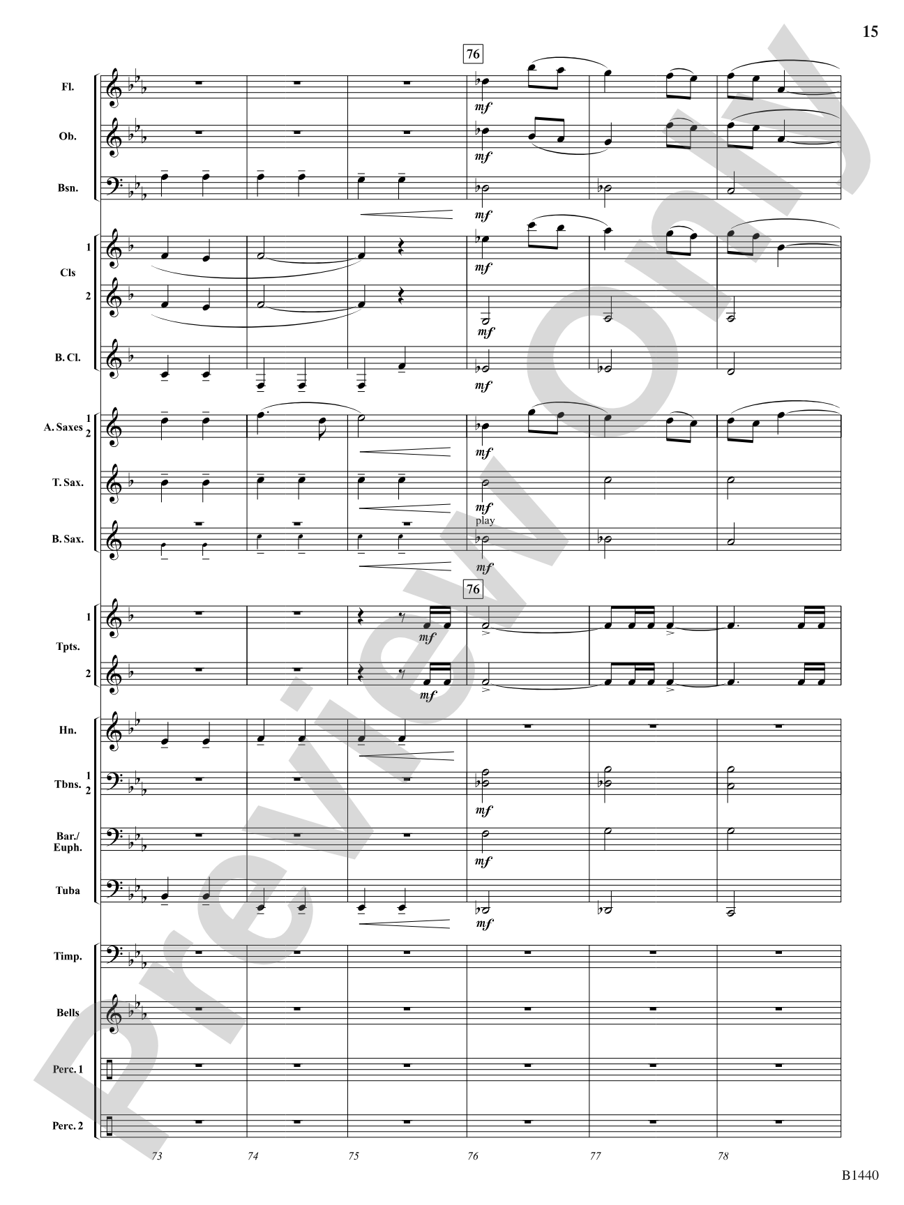 Honor Before Honors: Concert Band Conductor Score & Parts