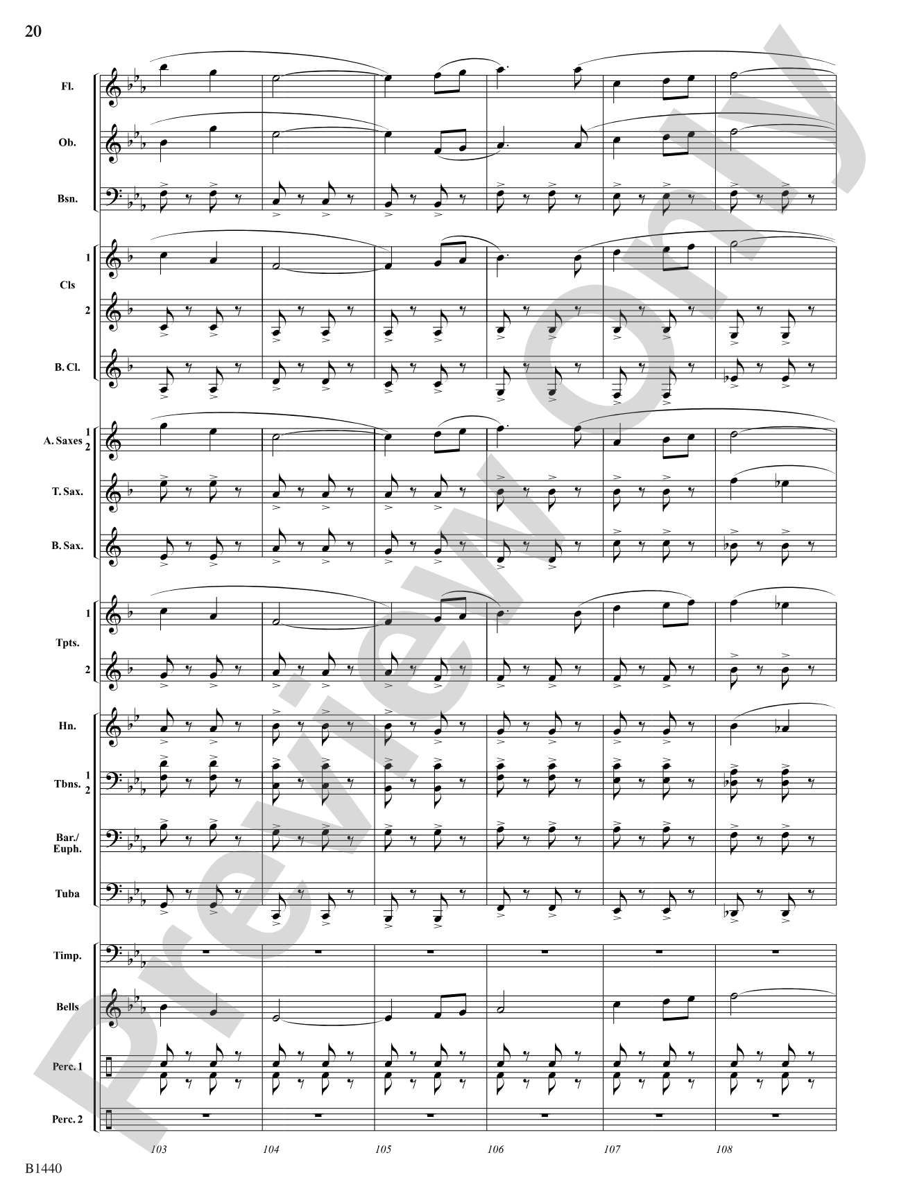 Honor Before Honors: Concert Band Conductor Score & Parts