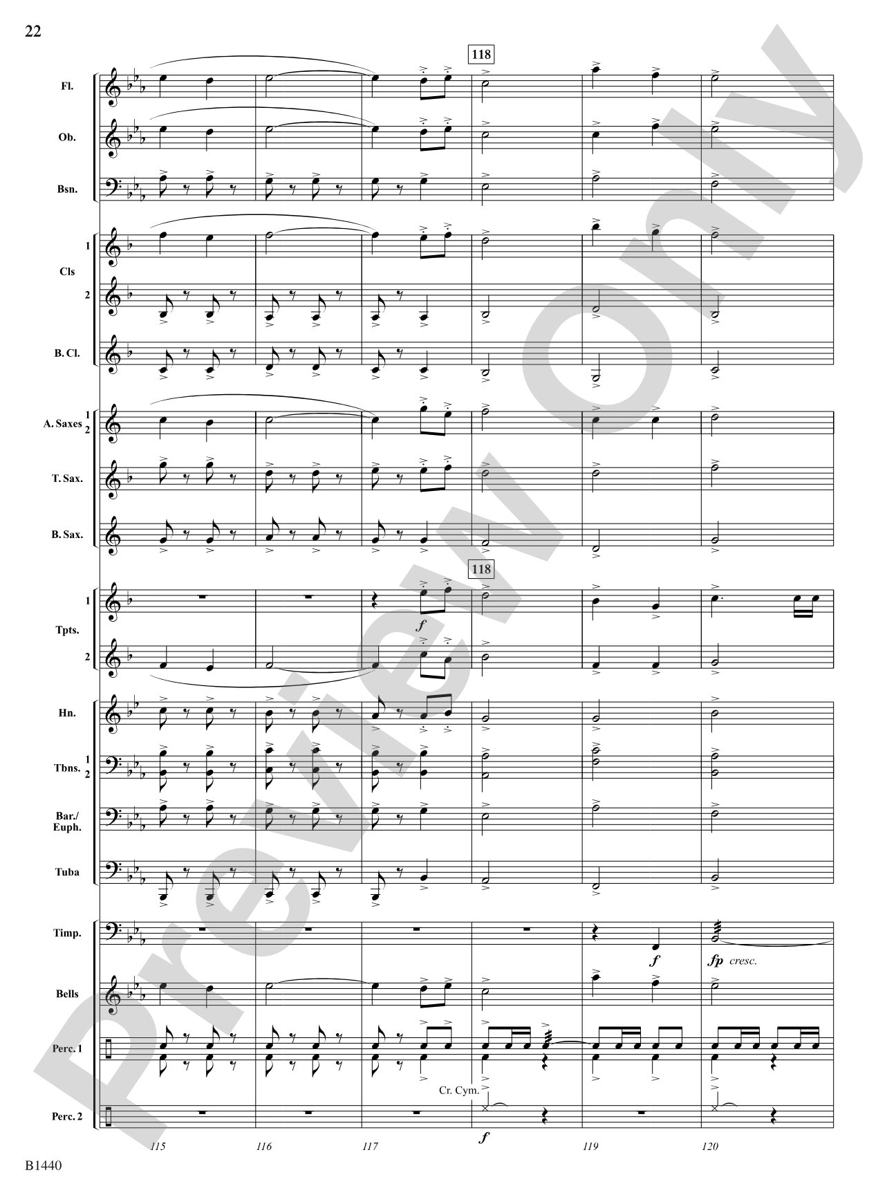 Honor Before Honors: Concert Band Conductor Score & Parts