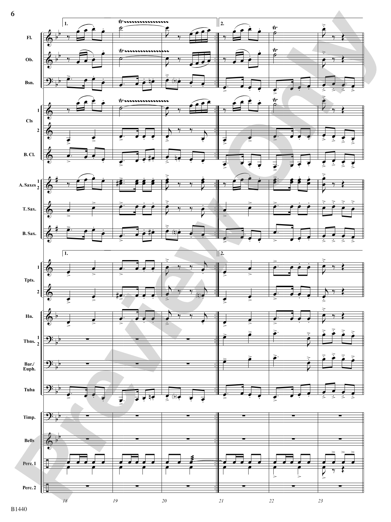 Honor Before Honors: Concert Band Conductor Score & Parts
