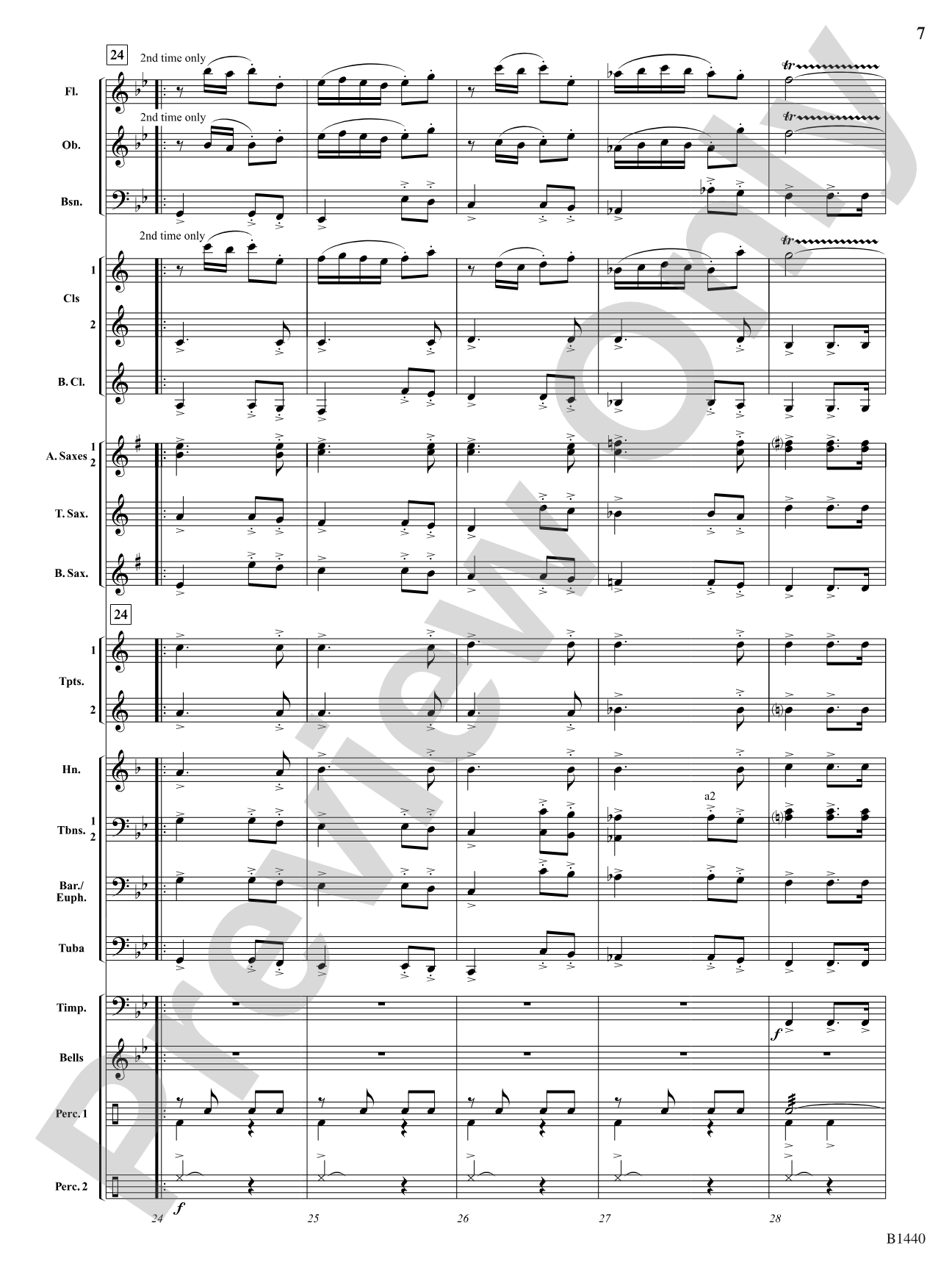 Honor Before Honors: Concert Band Conductor Score & Parts