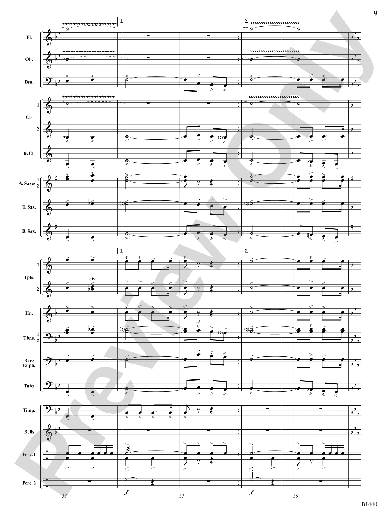 Honor Before Honors: Concert Band Conductor Score & Parts