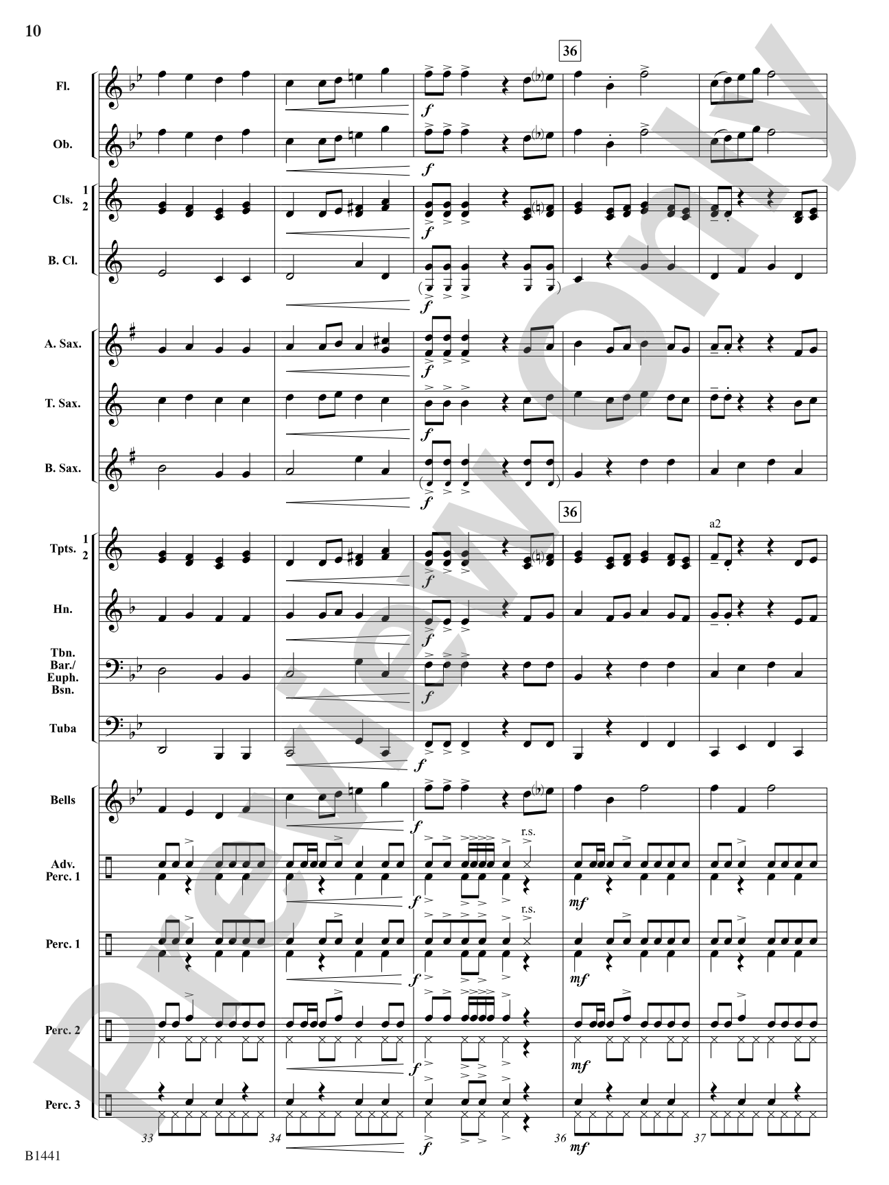 El Pato Loco (The Crazy Duck): Concert Band Conductor Score & Parts
