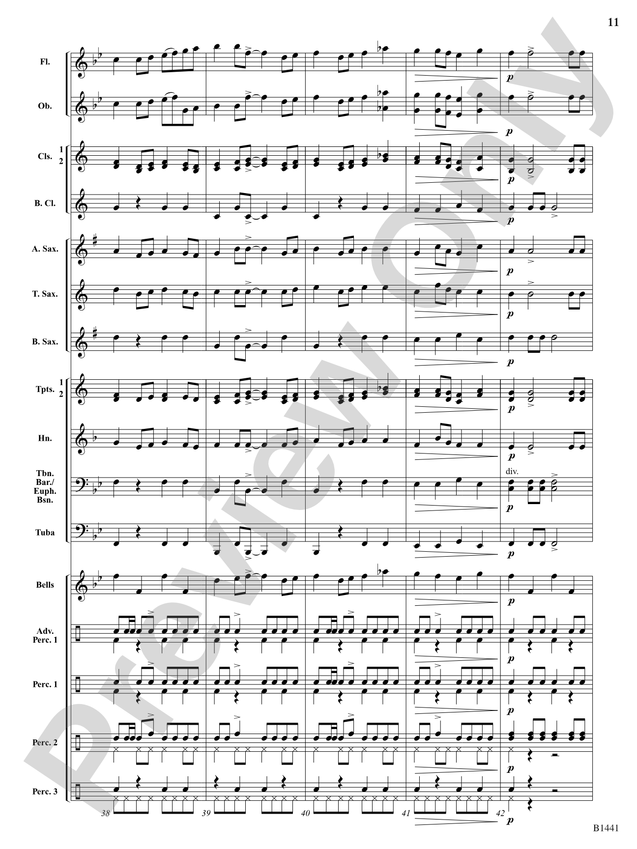 El Pato Loco (The Crazy Duck): Concert Band Conductor Score & Parts
