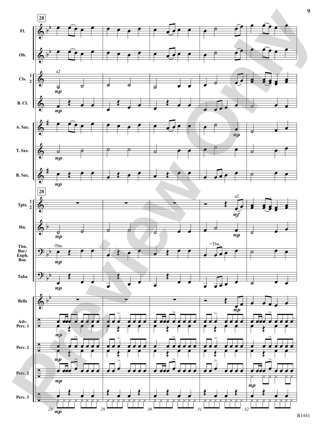 El Pato Loco (The Crazy Duck): Concert Band Conductor Score & Parts