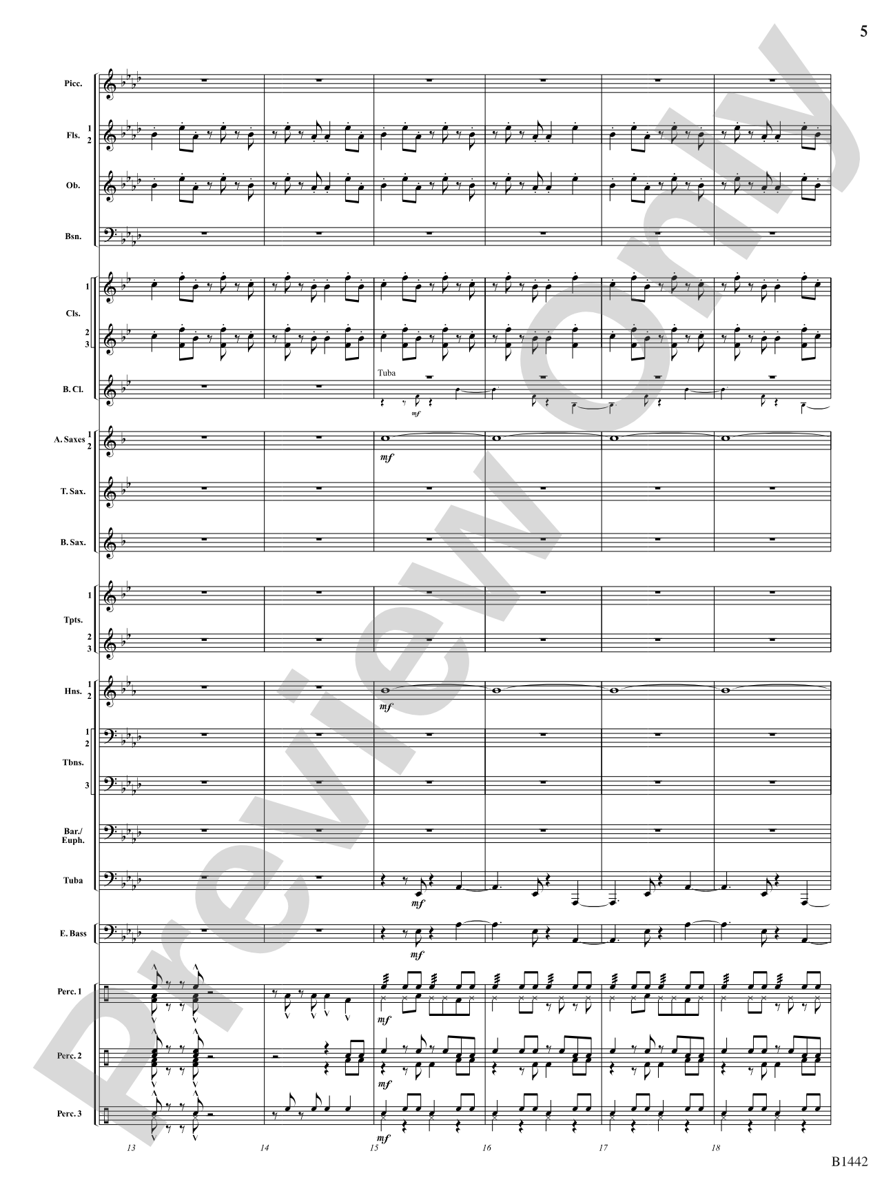 Good King Wence-SALSA!: Concert Band Conductor Score & Parts