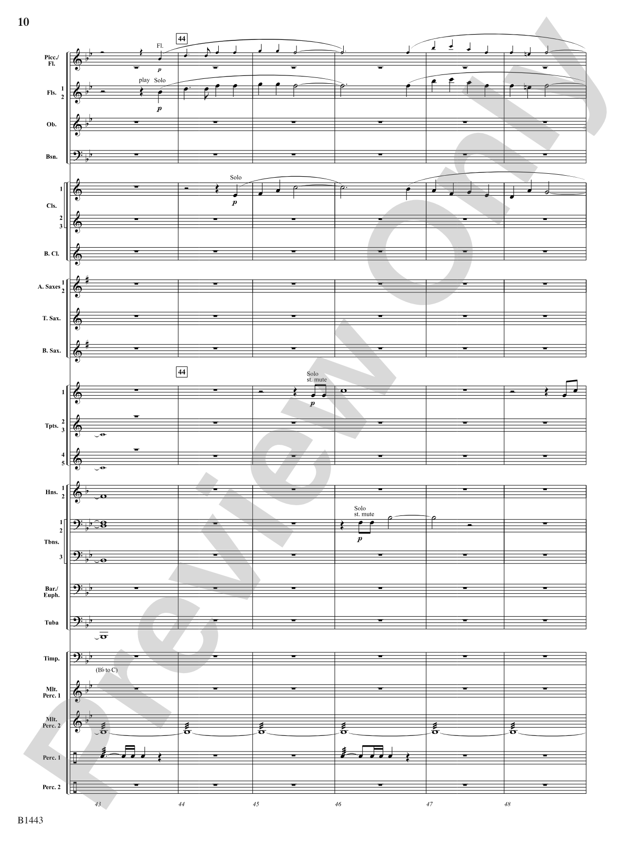 Journal for a Soldier: Concert Band Conductor Score & Parts
