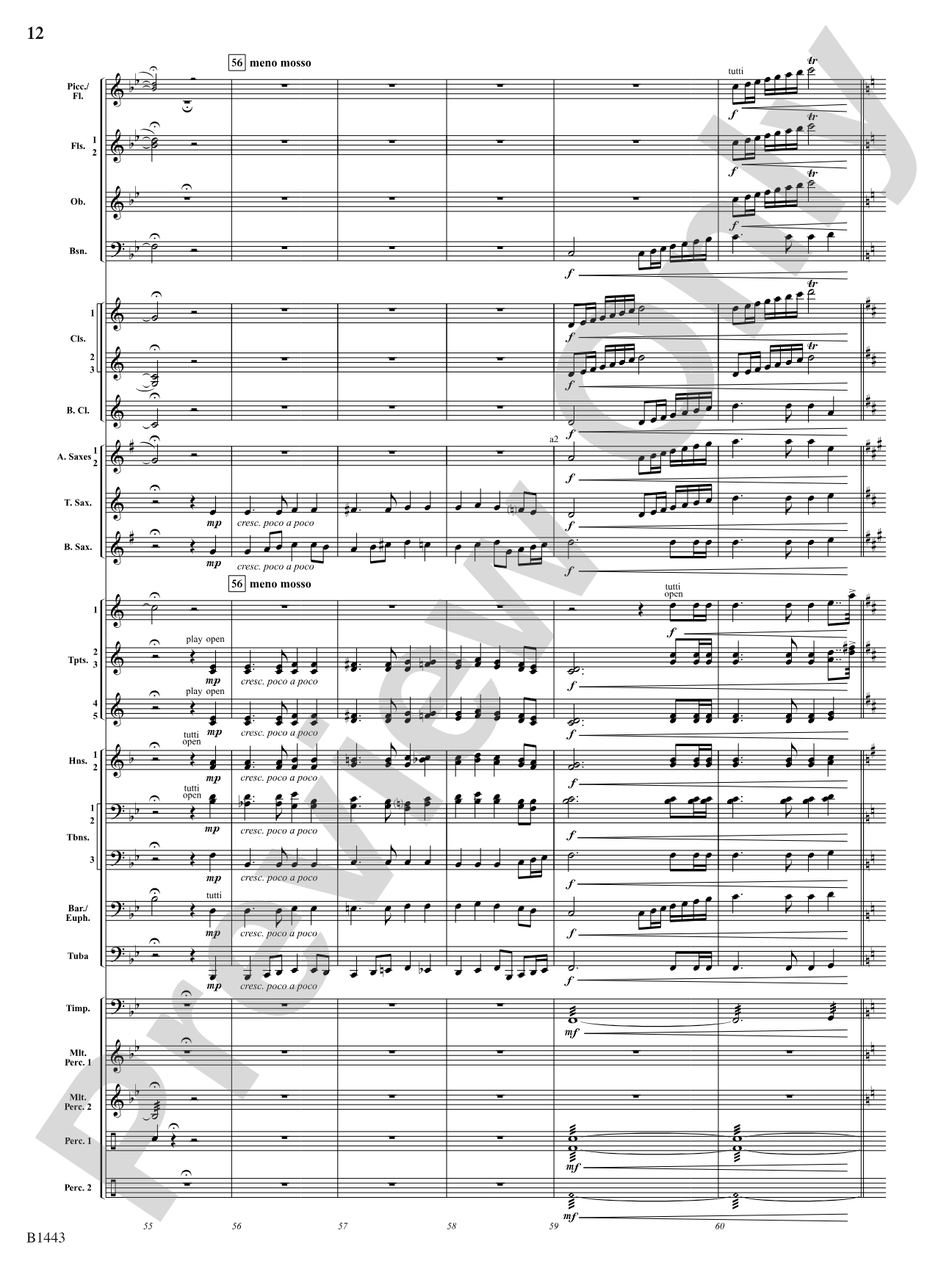 Journal for a Soldier: Concert Band Conductor Score & Parts