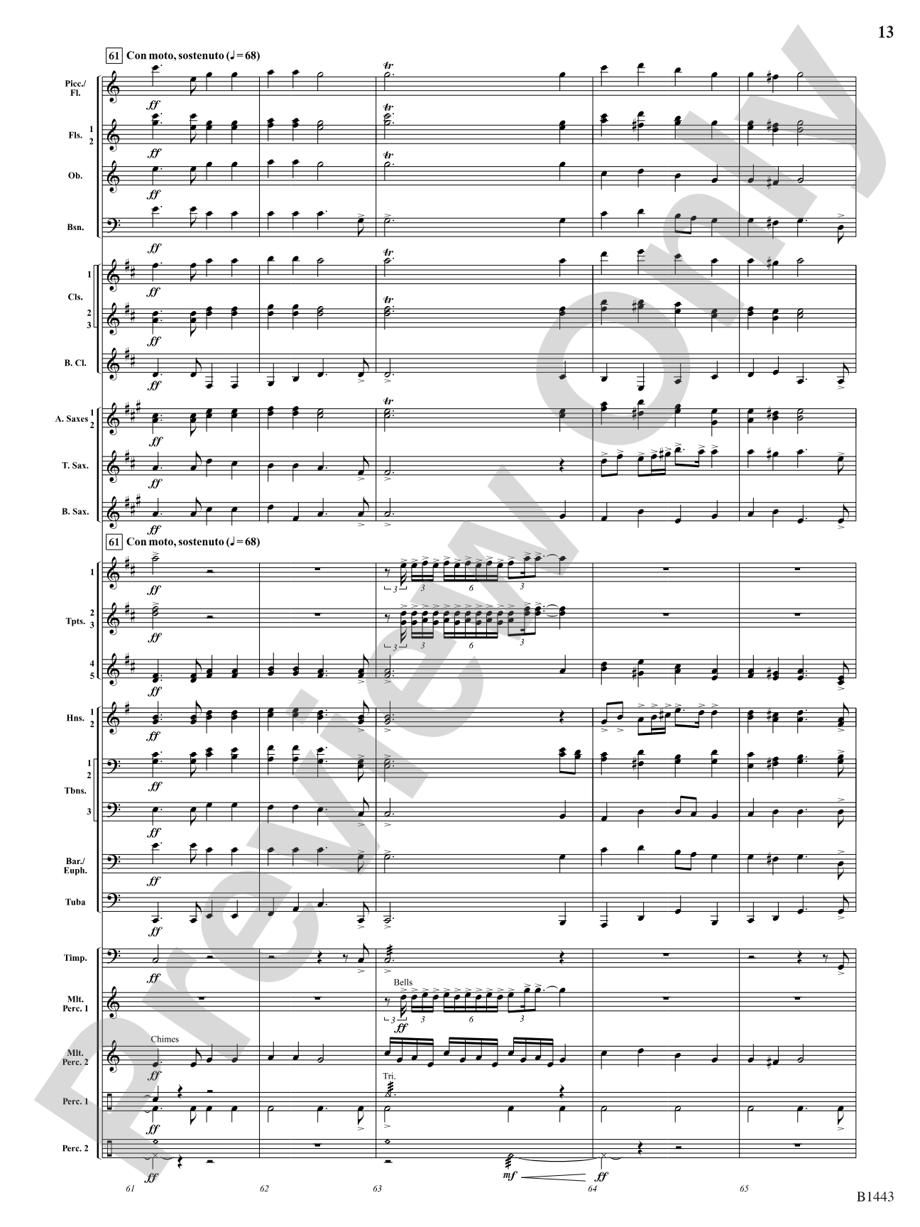 Journal for a Soldier: Concert Band Conductor Score & Parts