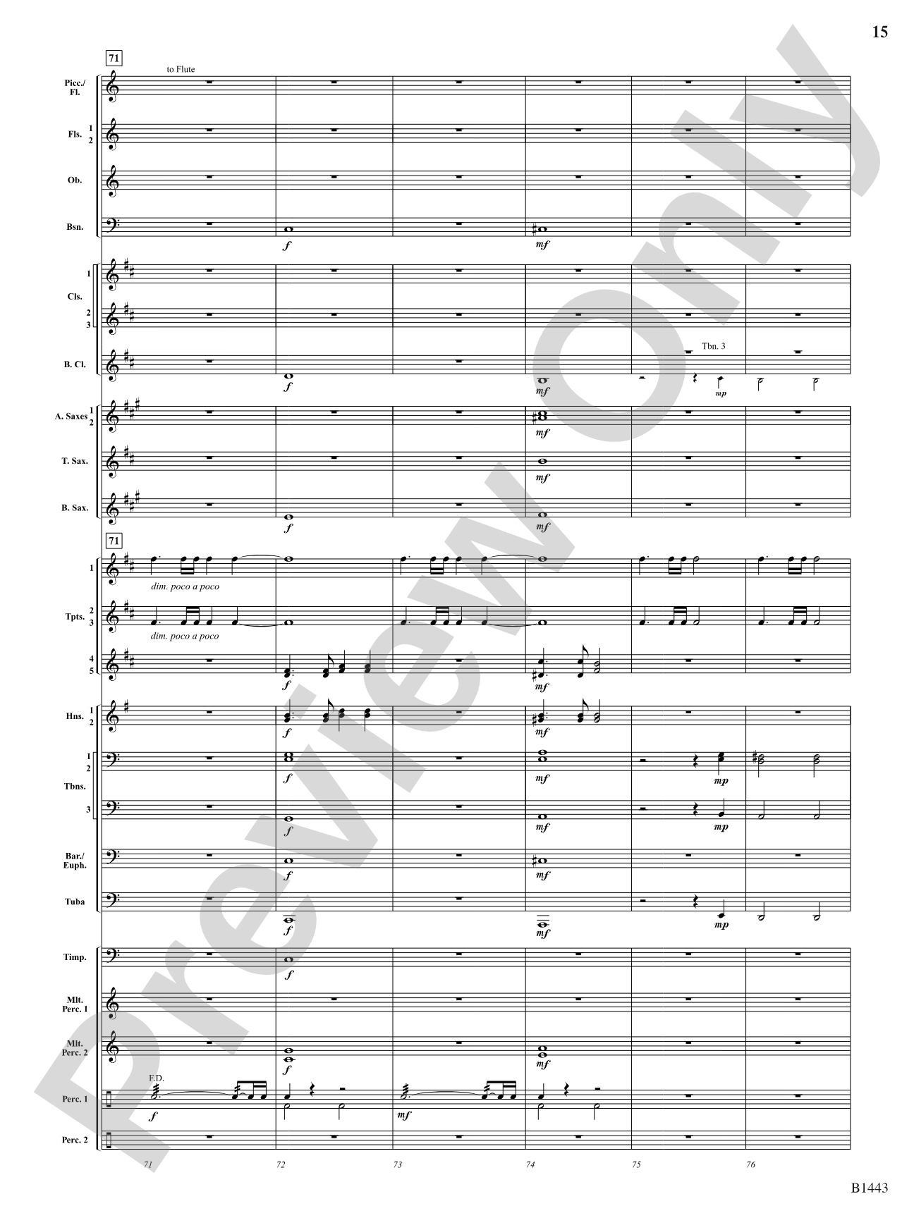 Journal for a Soldier: Concert Band Conductor Score & Parts