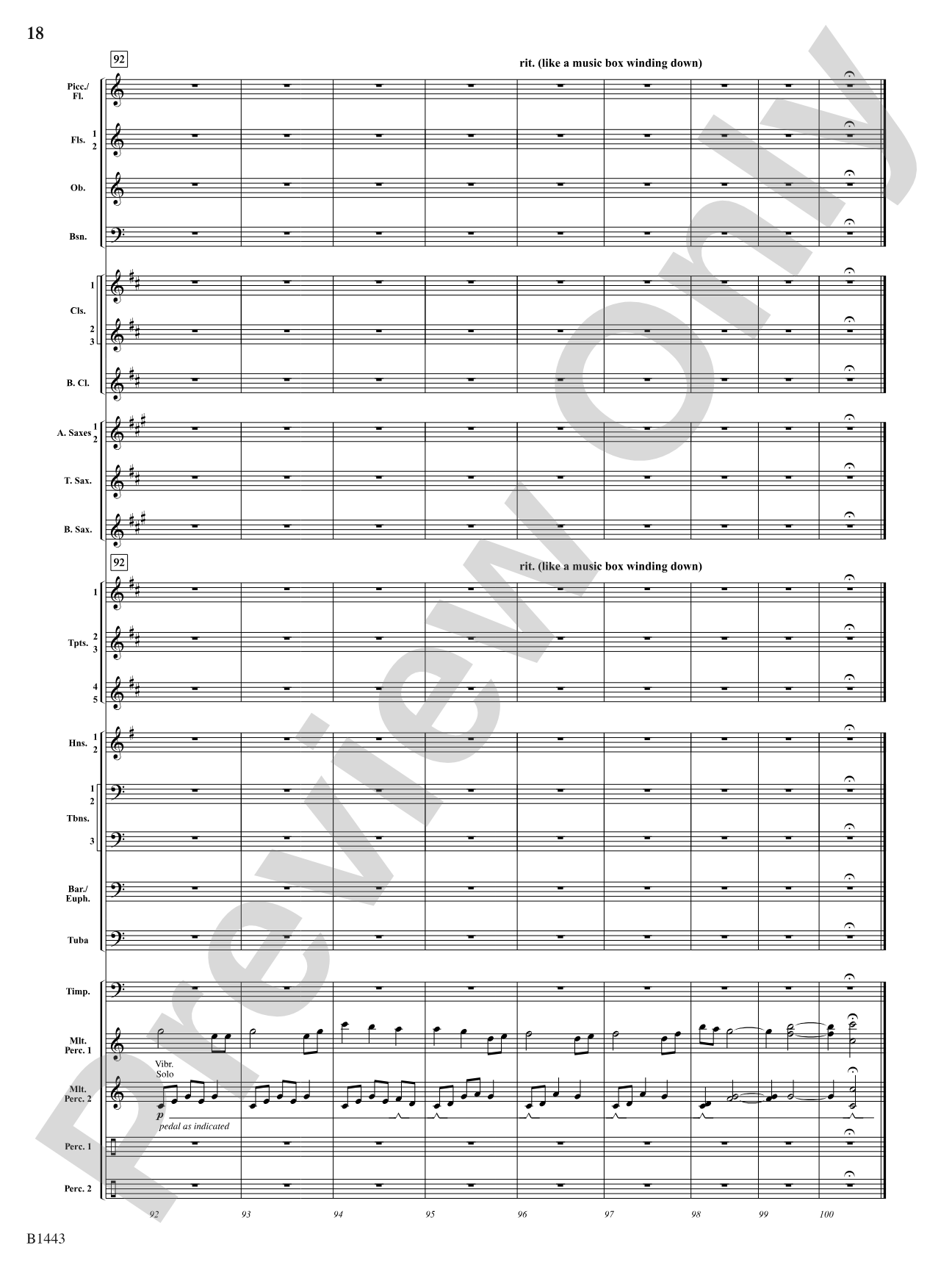 Journal for a Soldier: Concert Band Conductor Score & Parts