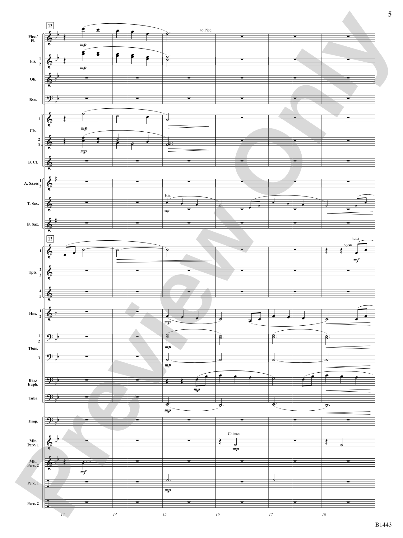 Journal for a Soldier: Concert Band Conductor Score & Parts