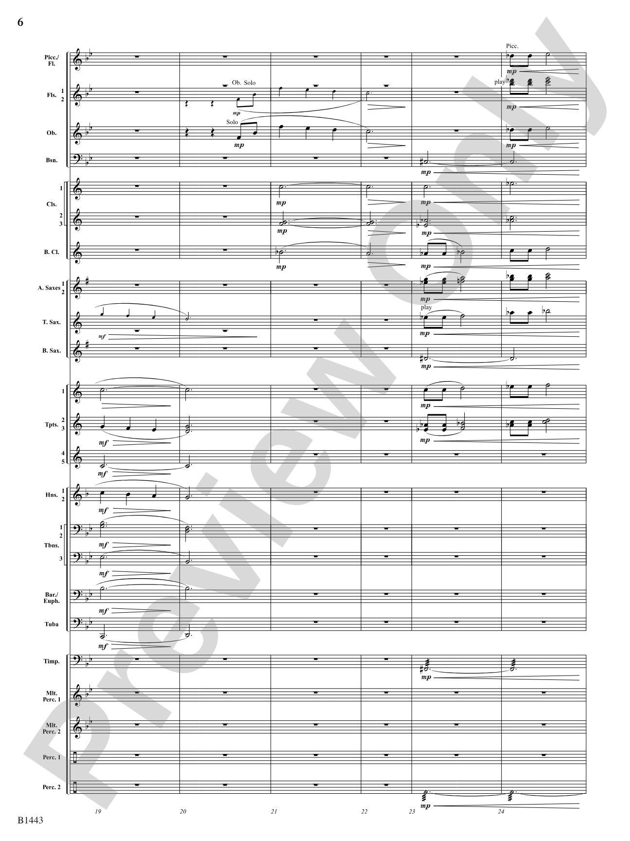 Journal for a Soldier: Concert Band Conductor Score & Parts