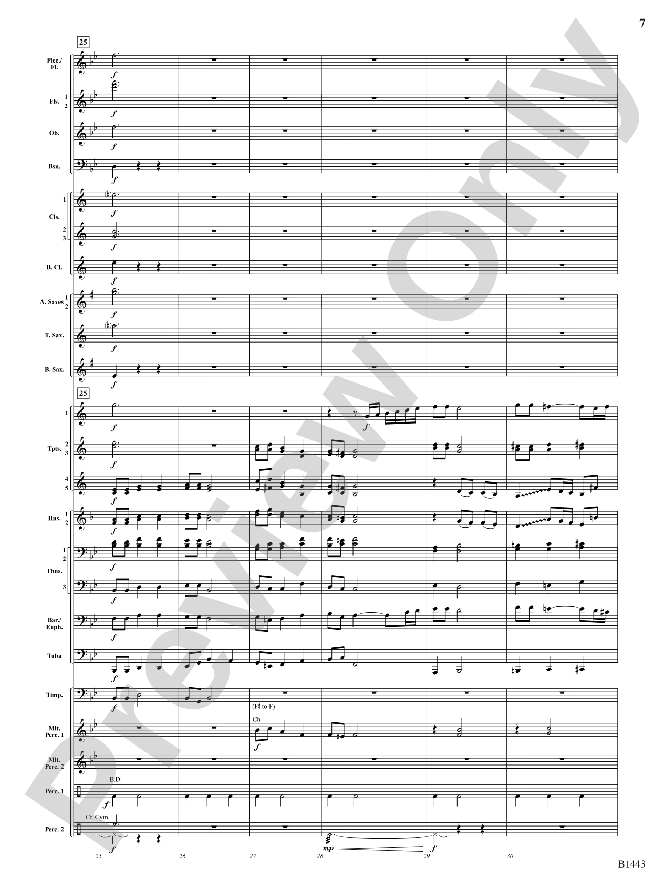Journal for a Soldier: Concert Band Conductor Score & Parts