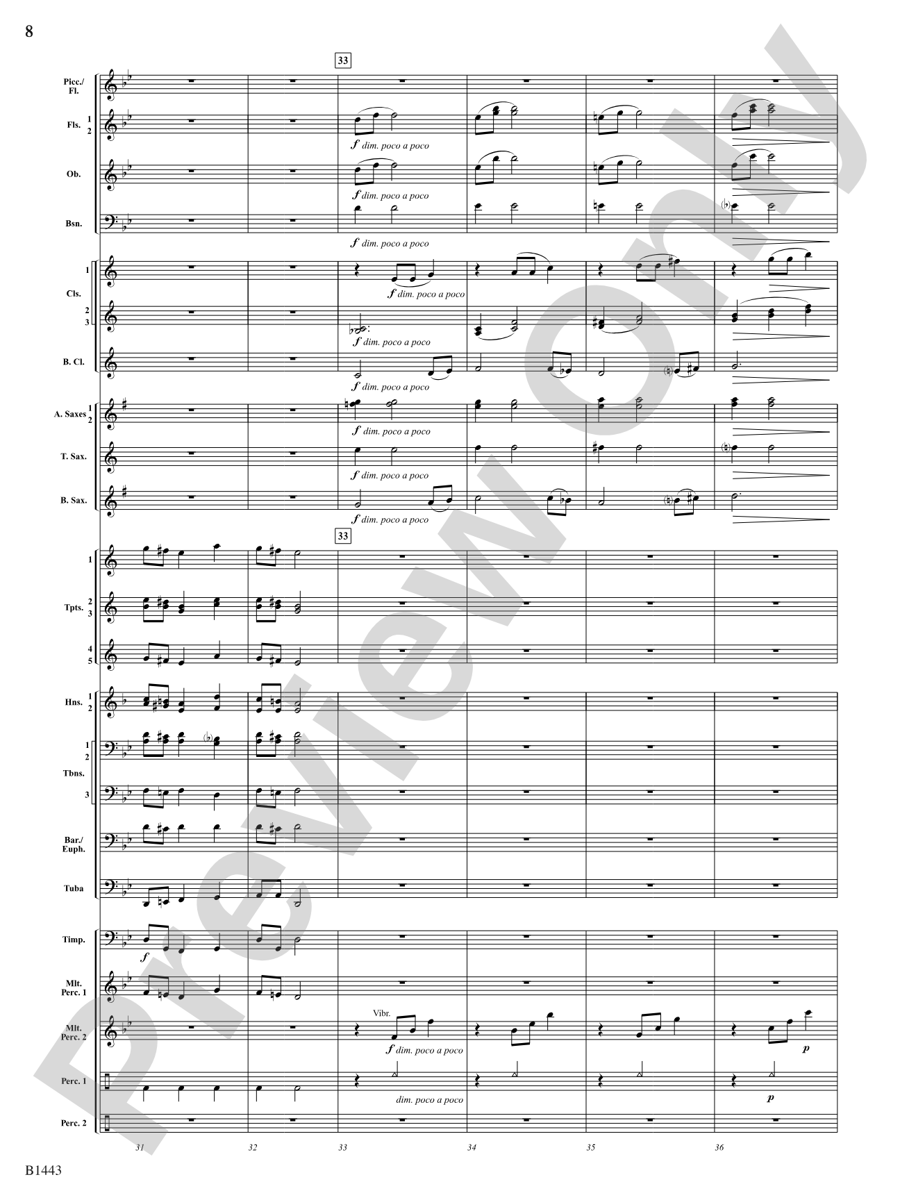 Journal for a Soldier: Concert Band Conductor Score & Parts