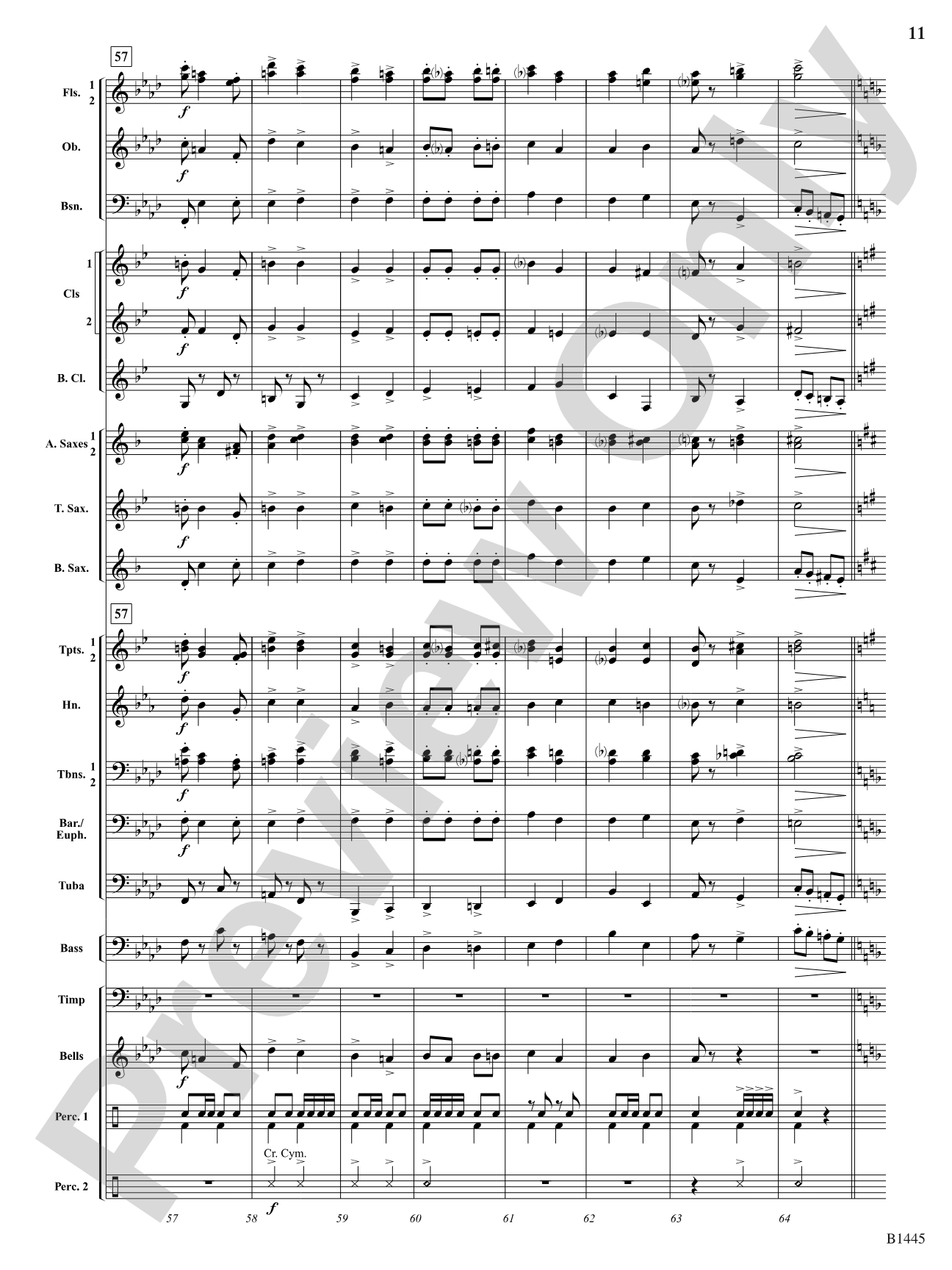 Give My Regards to Broadway: Concert Band Conductor Score & Parts
