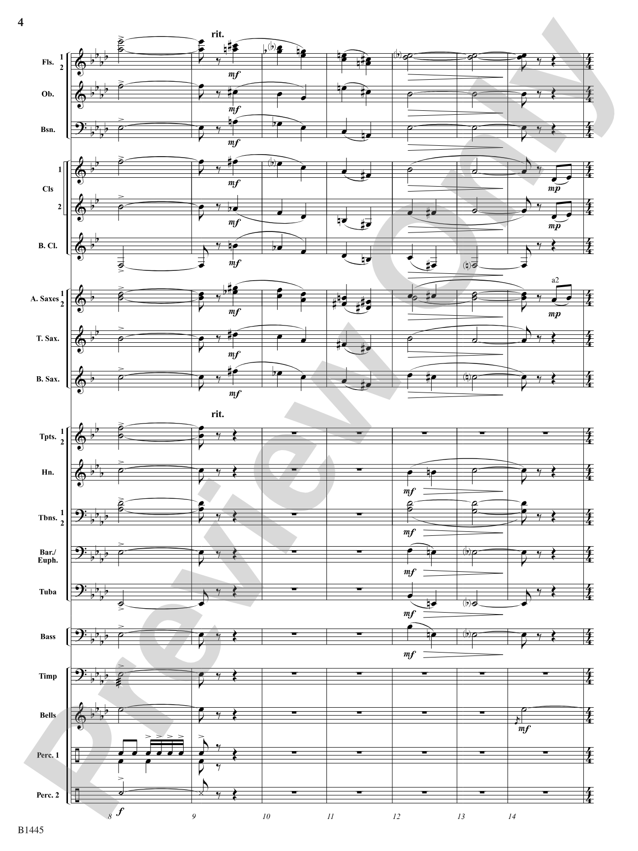 Give My Regards to Broadway: Concert Band Conductor Score & Parts