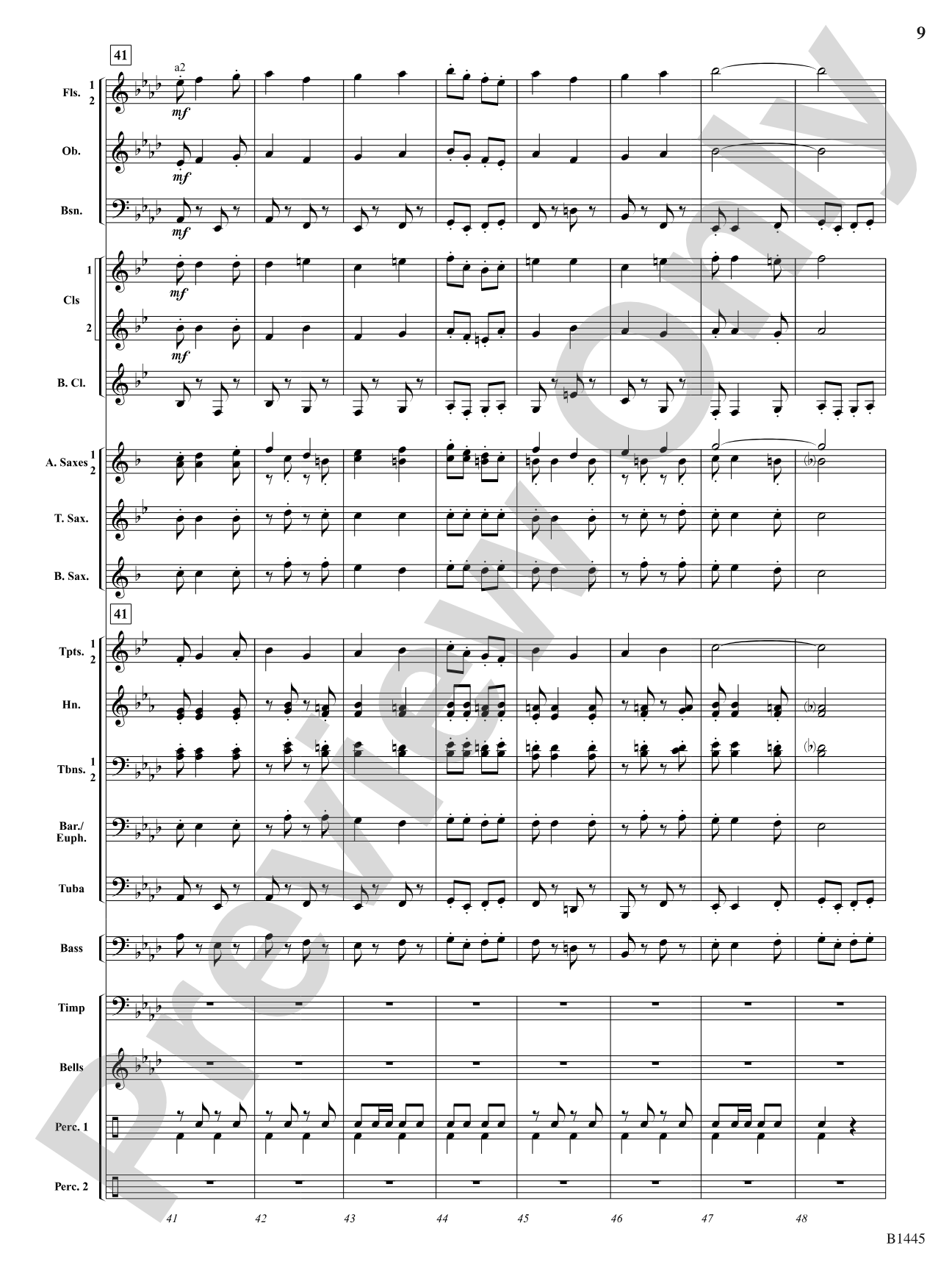 Give My Regards to Broadway: Concert Band Conductor Score & Parts