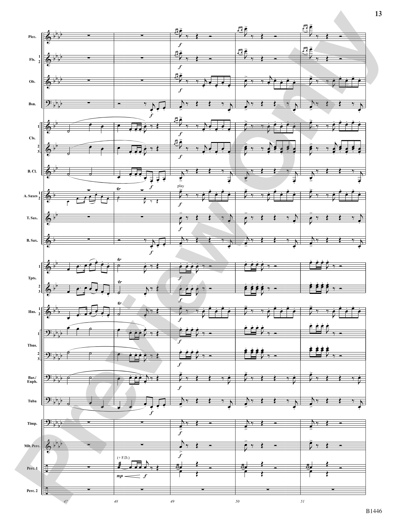 Country Bandstand: Concert Band Conductor Score & Parts