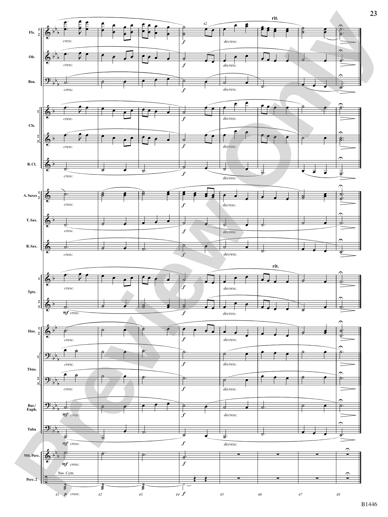Country Bandstand: Concert Band Conductor Score & Parts