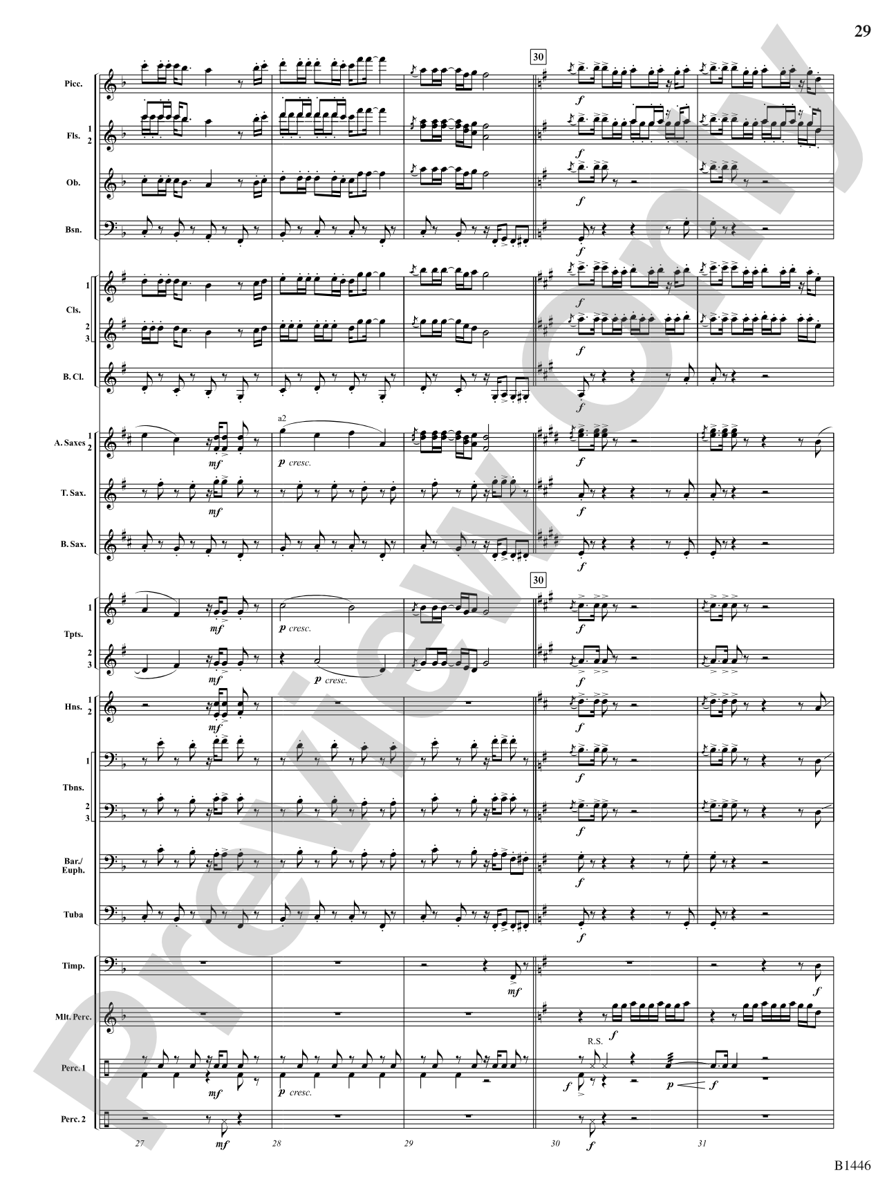 Country Bandstand: Concert Band Conductor Score & Parts