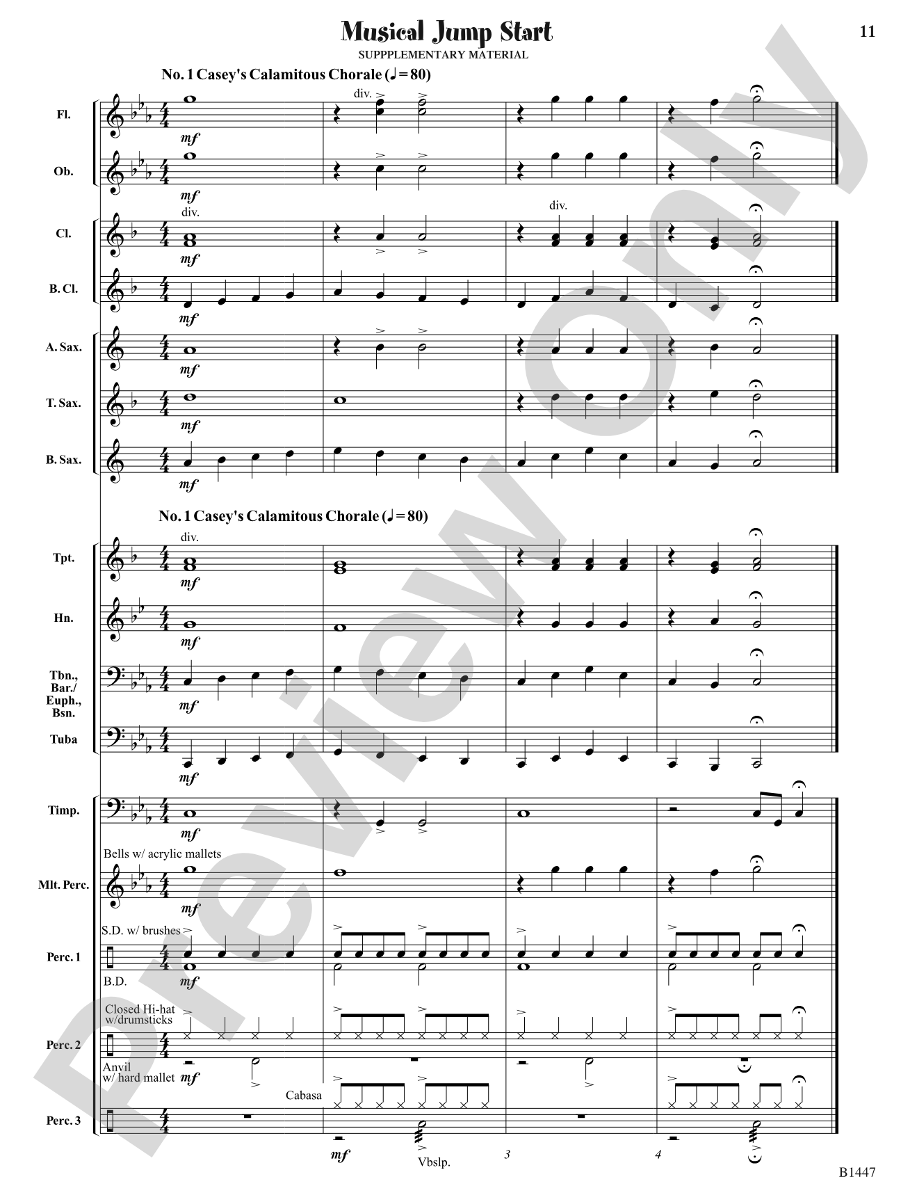 Casey's Last Run: Concert Band Conductor Score & Parts