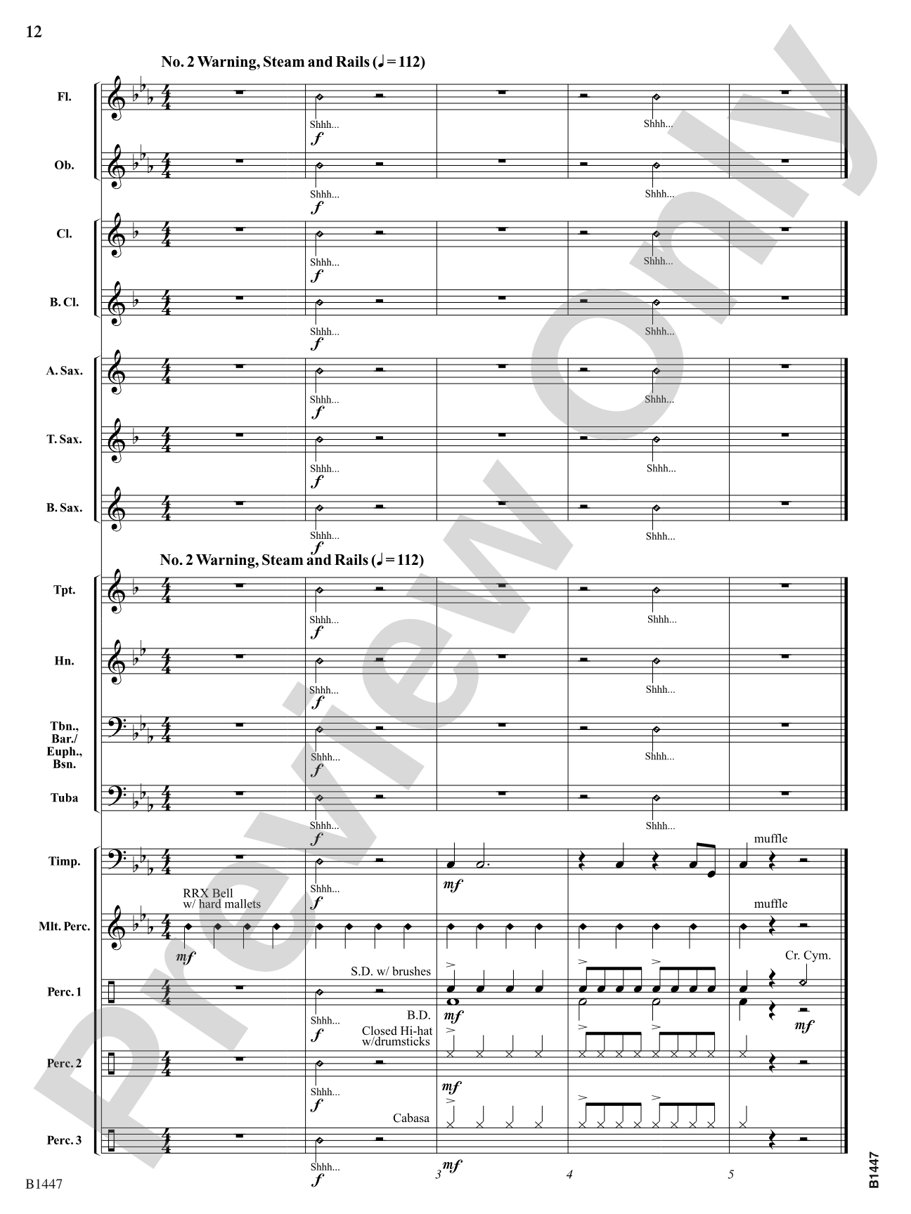 Casey's Last Run: Concert Band Conductor Score & Parts