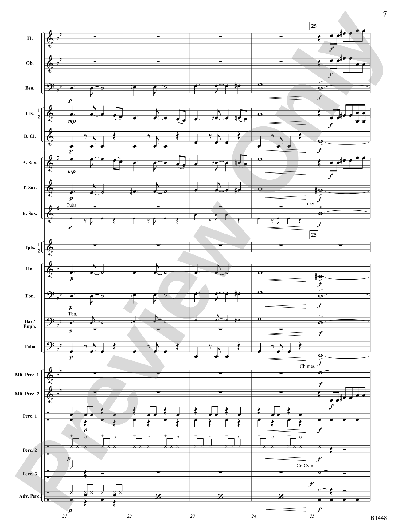 Bell Carol Rock: Concert Band Conductor Score & Parts
