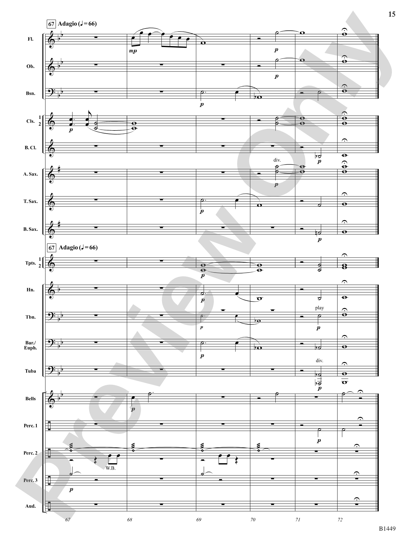 Stampede: Concert Band Conductor Score & Parts