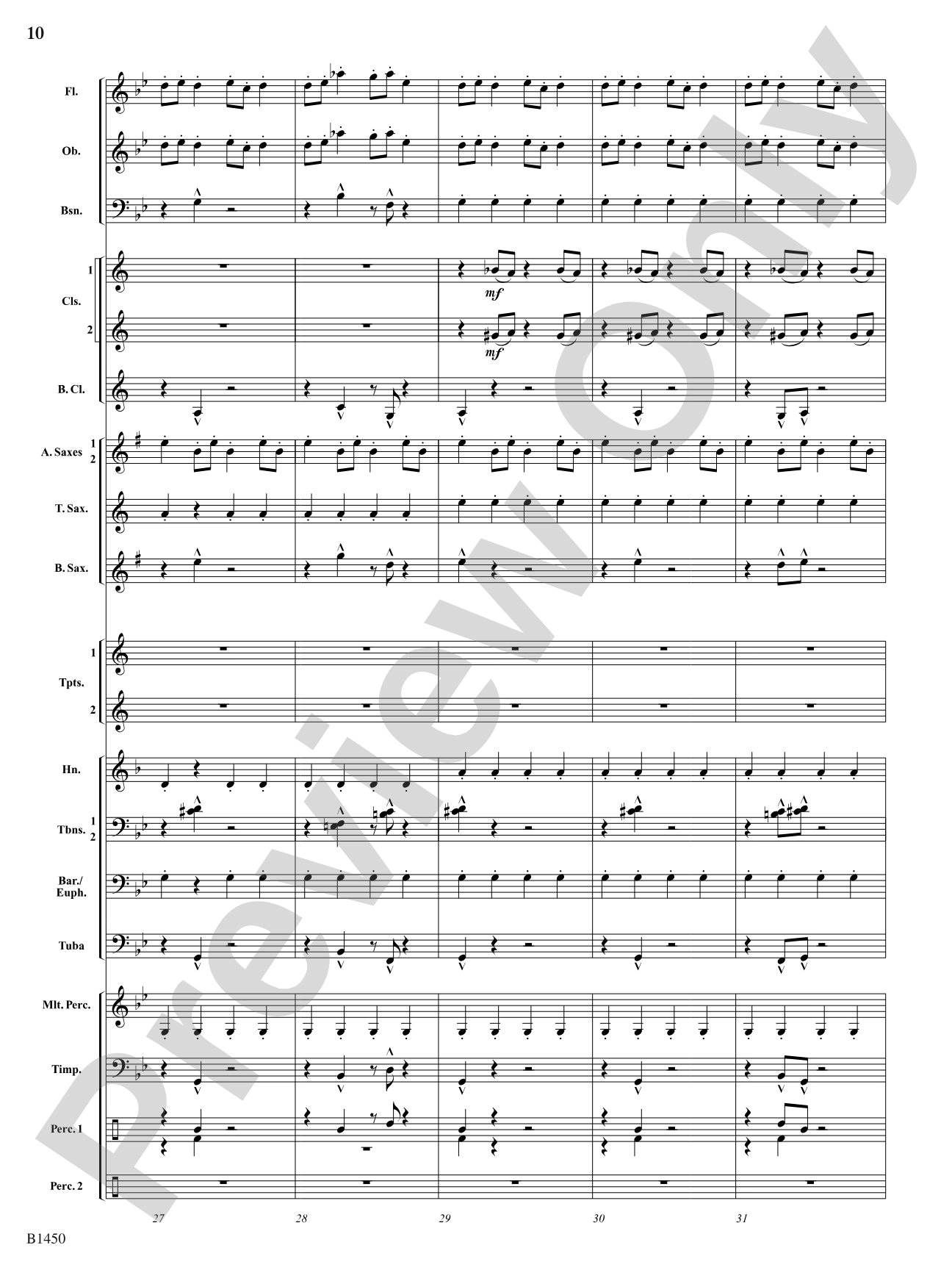 Escape from the Deep: Concert Band Conductor Score & Parts