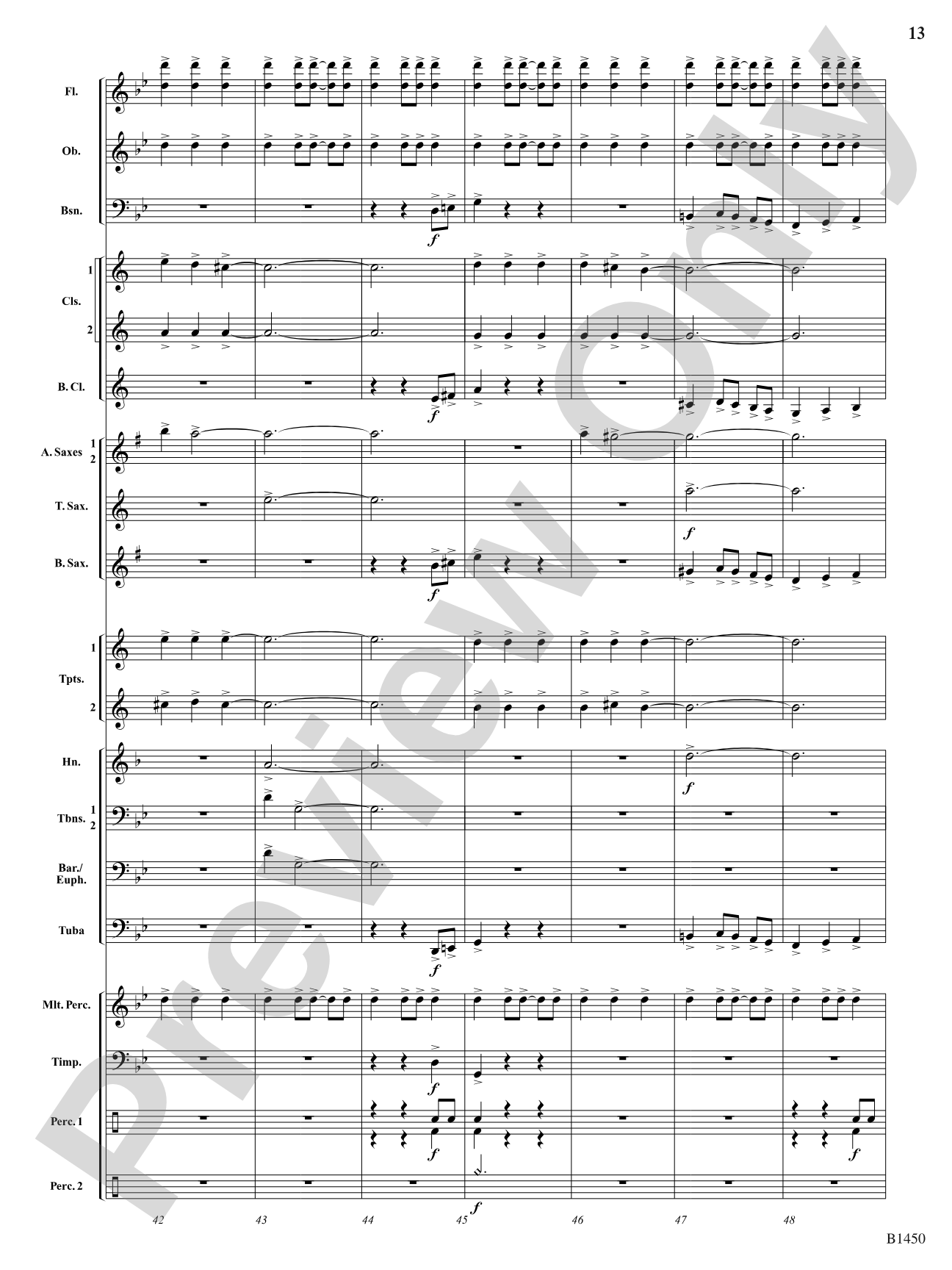 Escape from the Deep: Concert Band Conductor Score & Parts
