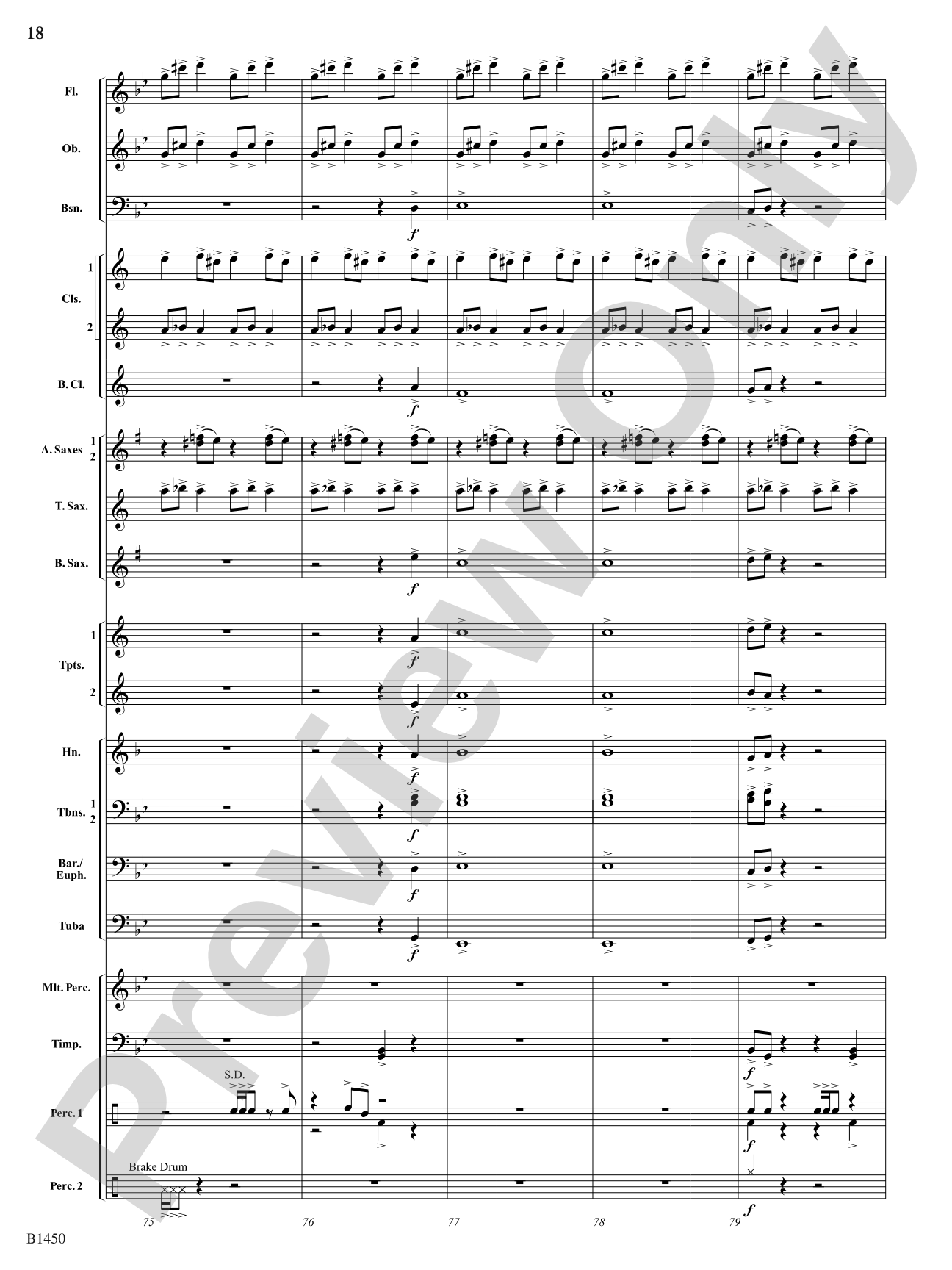 Escape from the Deep: Concert Band Conductor Score & Parts