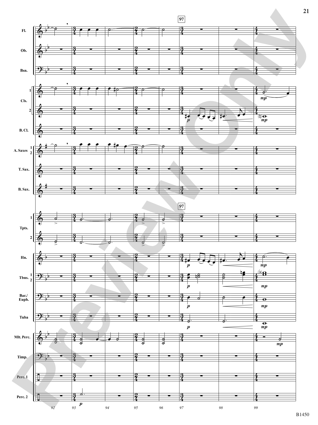 Escape from the Deep: Concert Band Conductor Score & Parts