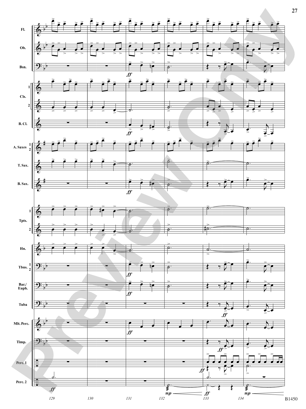 Escape from the Deep: Concert Band Conductor Score & Parts