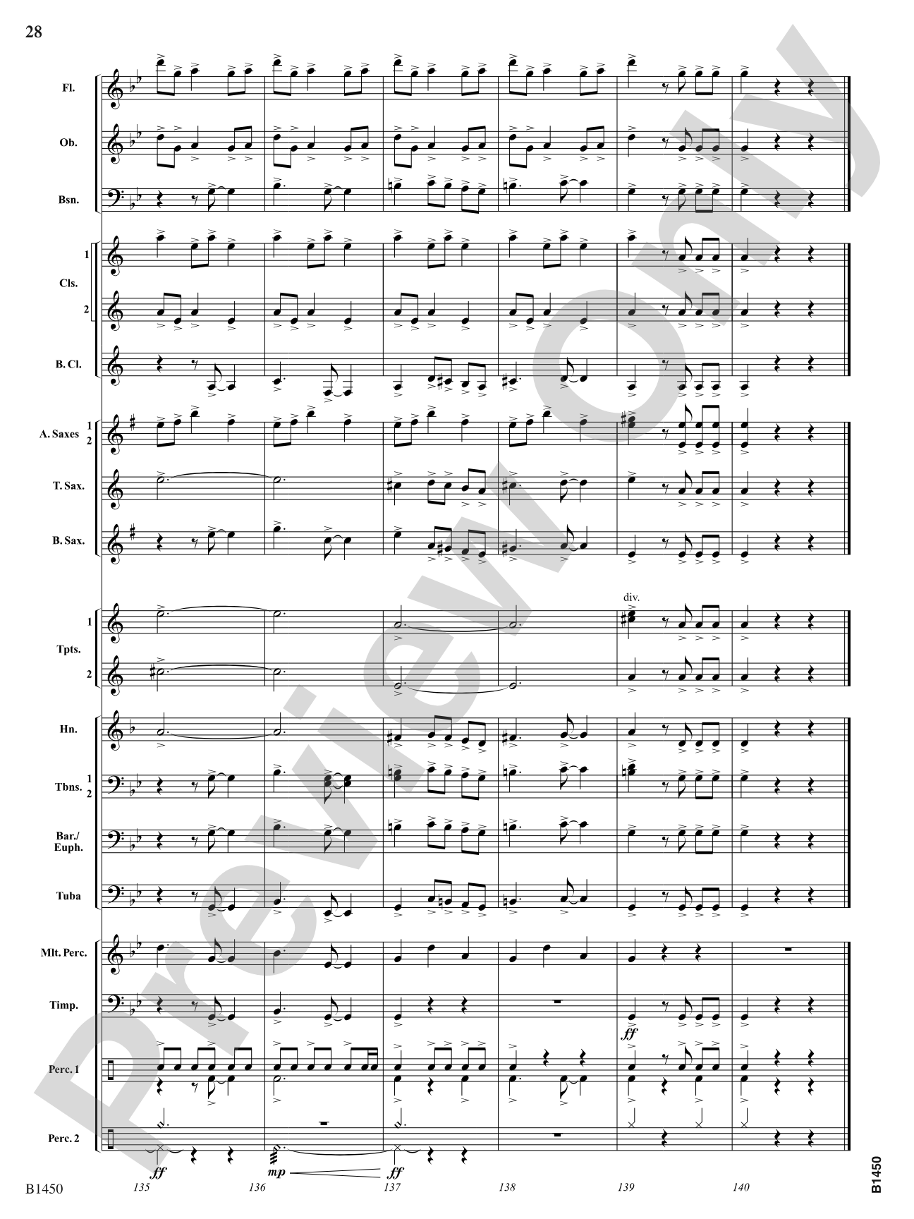 Escape from the Deep: Concert Band Conductor Score & Parts